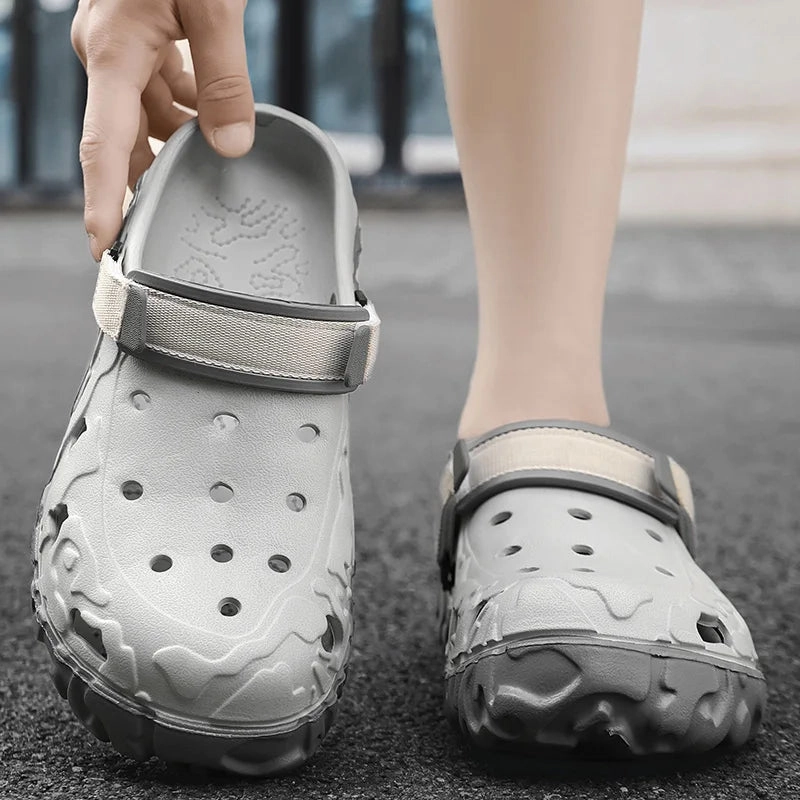 Best House Slippers For Narrow Feet 2024 Factory Cheap EVA Men's Clogs Shoes Lightweight Wholesale Plastic Clog Men Beach Working Sandals With Men Clogs Mules