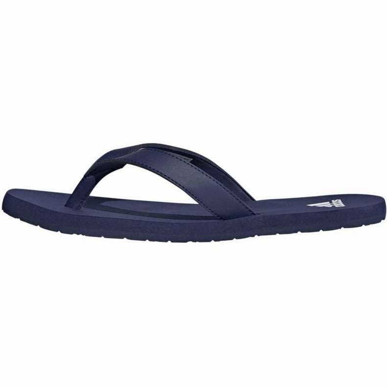 3 x Adidas Mens Dark Blue/White Eezay Flip Flop Casual Thongs Chypre Sandals