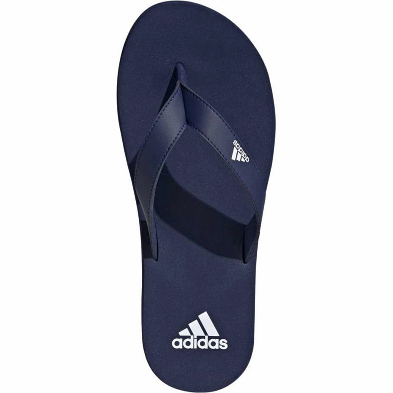 Woven Wedge Sandals 3 x Adidas Mens Dark Blue/White Eezay Flip Flop Casual Thongs