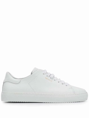 'Clean 90' White Sneakers With Printed Logo In Leather Woman Axel Arigato Best Sneakers For Working Out