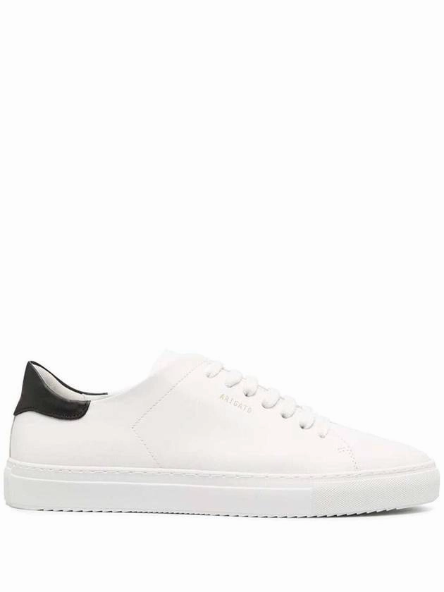 Sneaker Villa Sneakers 'Clean 90 Contrast' White Low Top Sneakers With Laminated Logo In Leather Man
