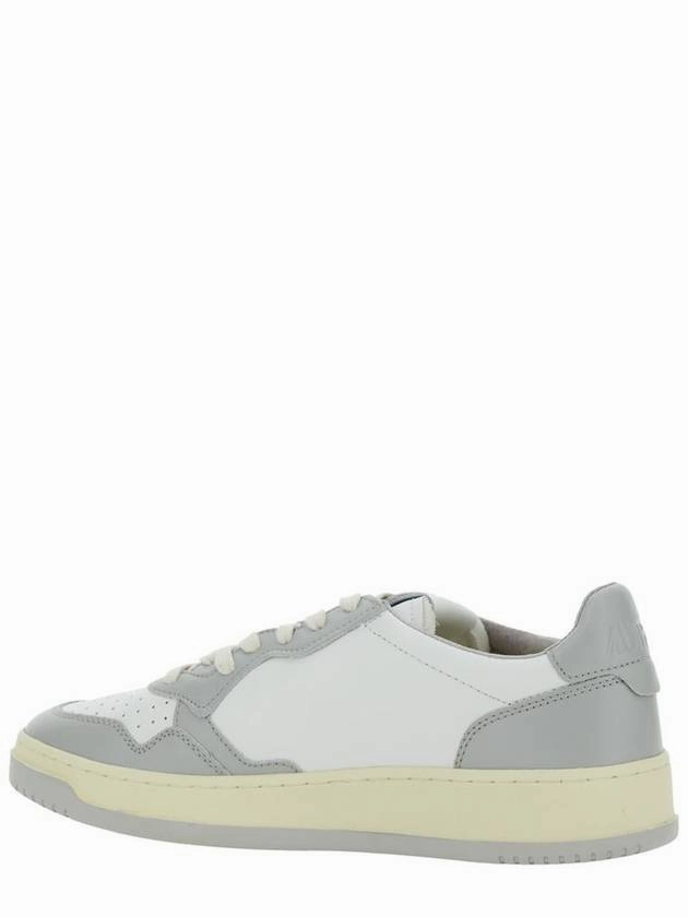 'Medalist Low' Grey Sneakers With Side Logo In Leather Man Coco Sneakers