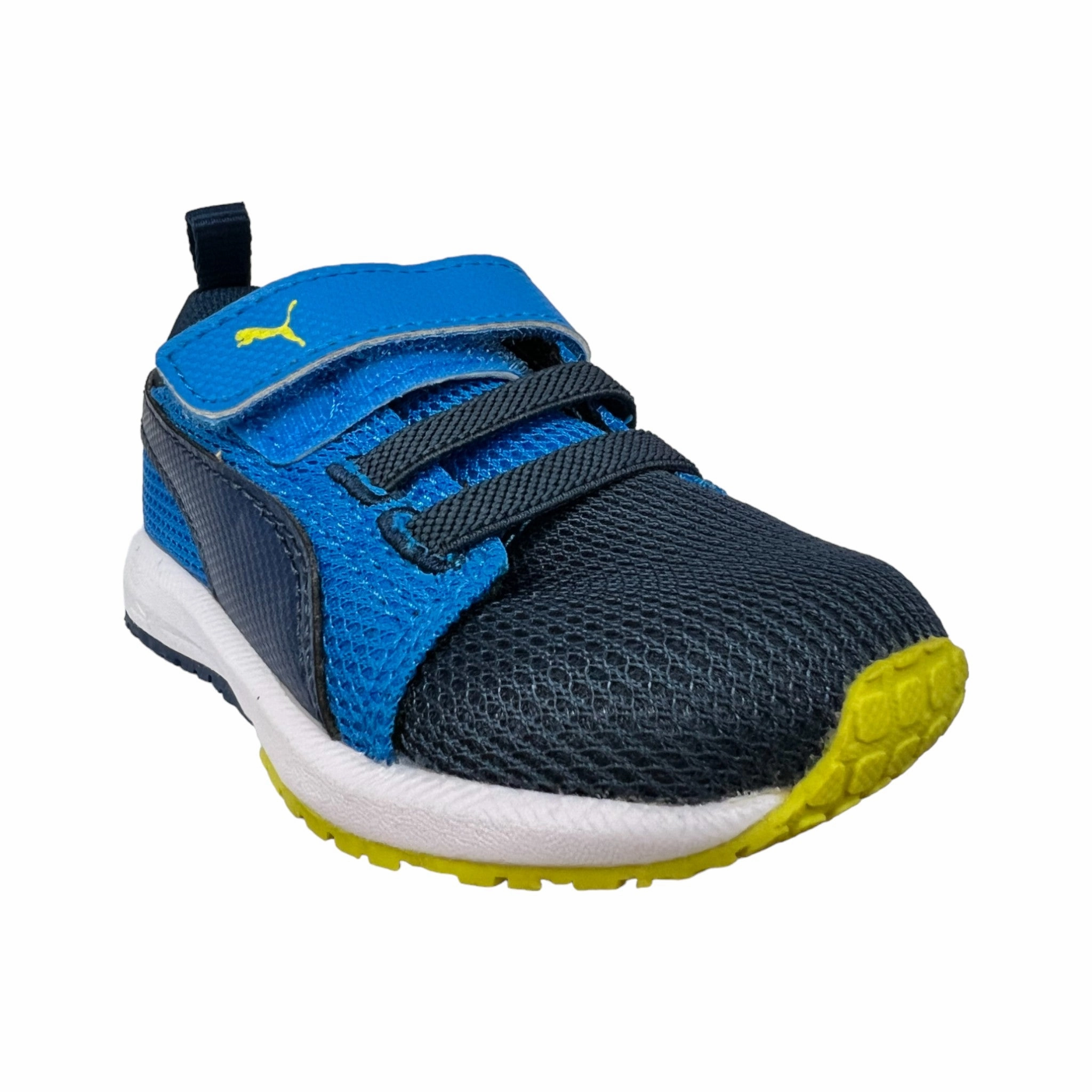 .Puma Kids Carson Runner Blue/Yellow - (358908 13) - RV - R1L10 Puma Regulate Running Shoe