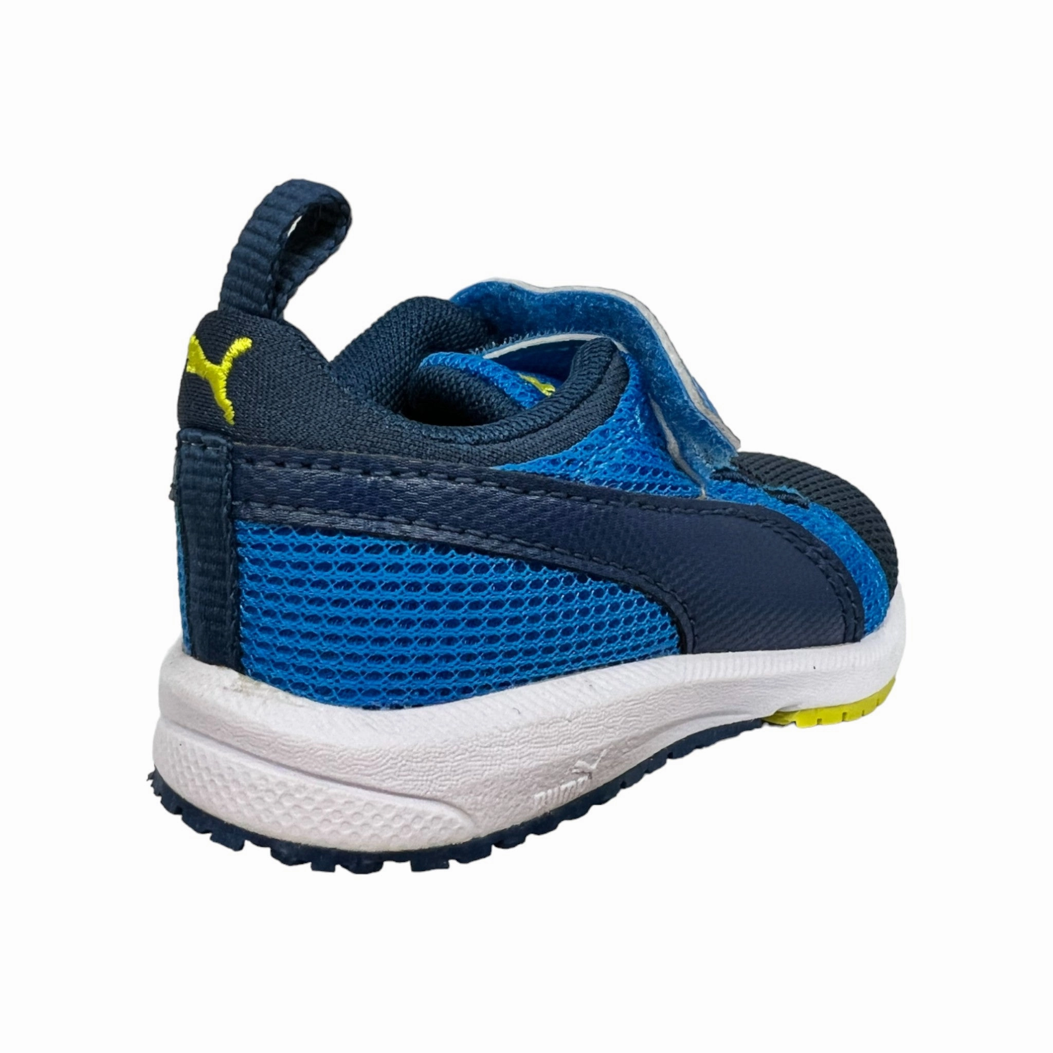 Puma Han Kjøbenhavn Shoes .Puma Kids Carson Runner Blue/Yellow - (358908 13) - RV - R1L10