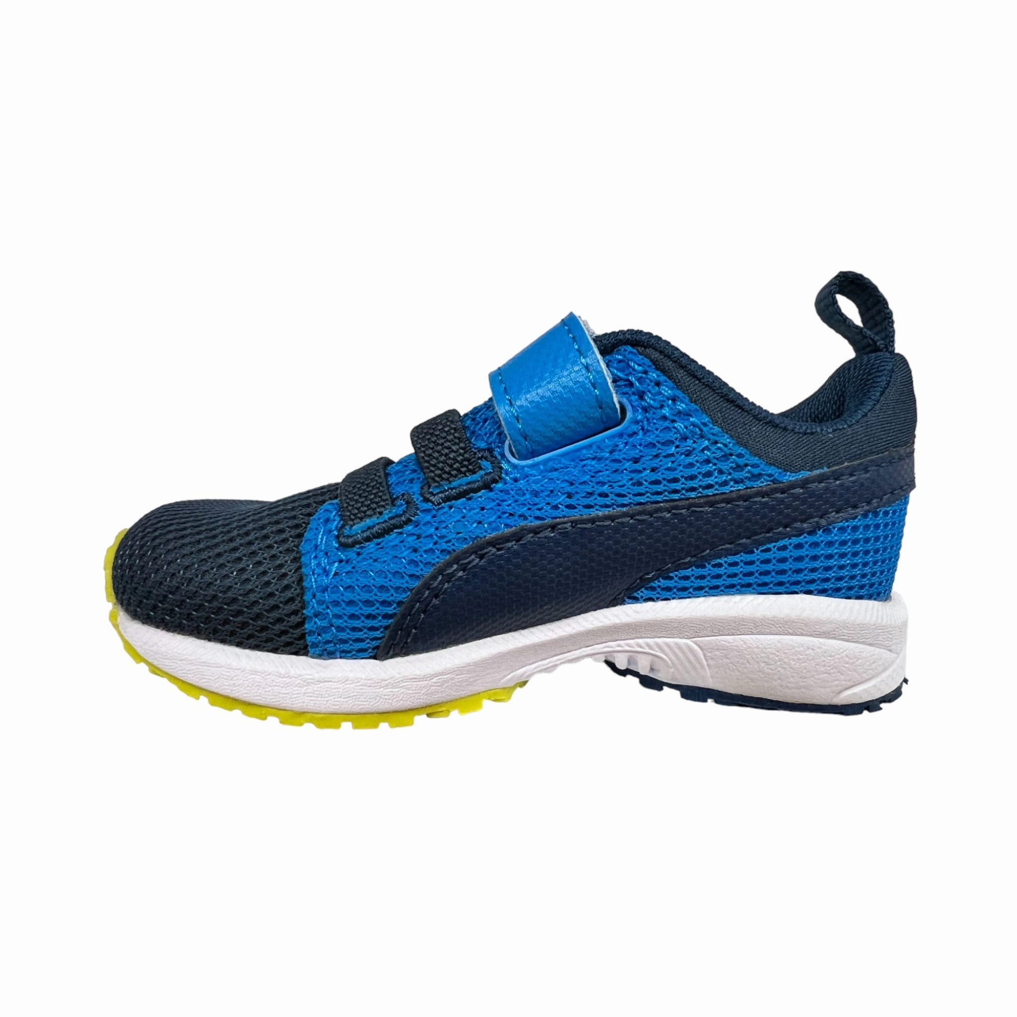 .Puma Kids Carson Runner Blue/Yellow - (358908 13) - RV - R1L10 Puma Athletic Shoes