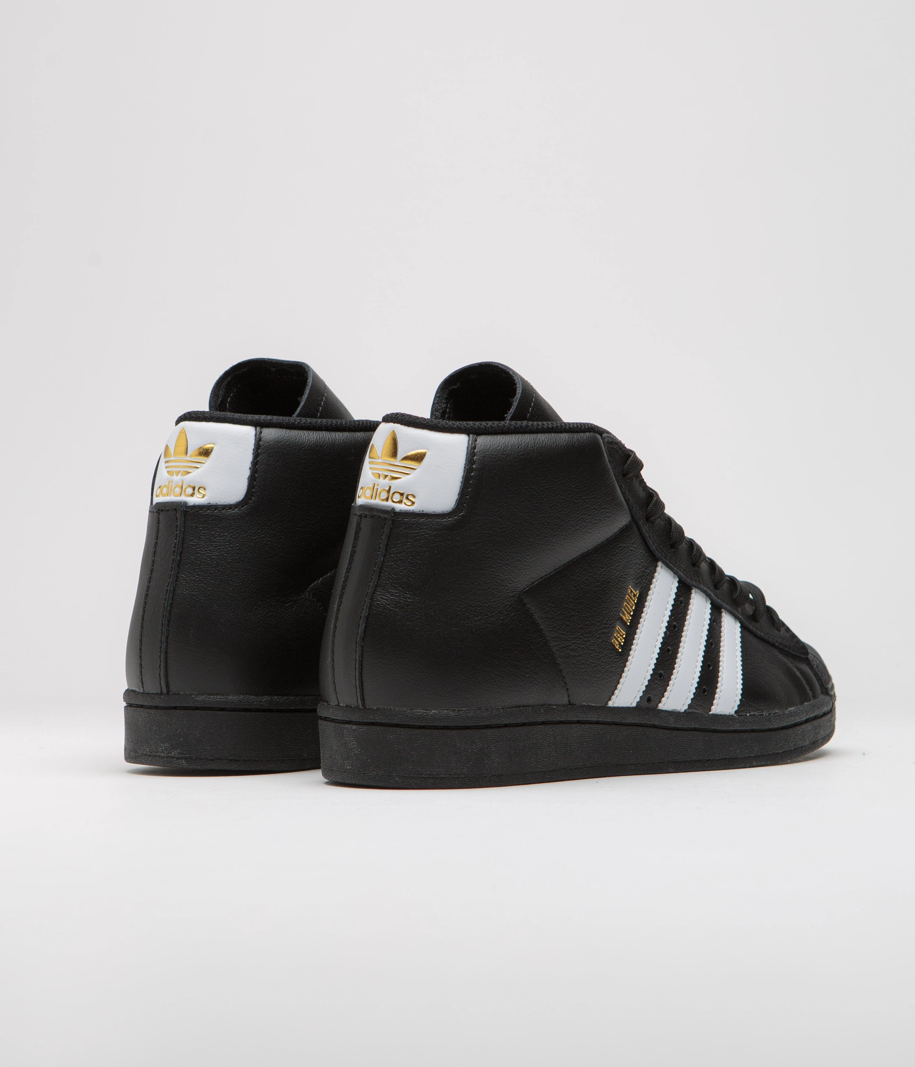 Adidas Pro Model ADV Shoes - Core Black / FTWR White / Gold Metallic Adidas Shoe Size Chart Compared To Nike