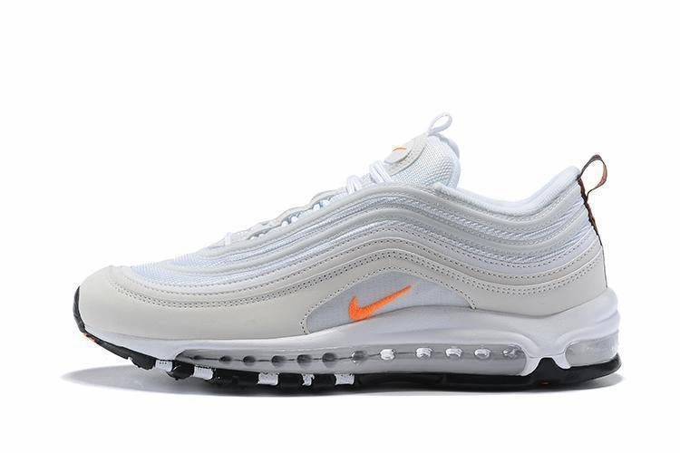 Nike Air Max 97 White Orange Shoes Sale Men Size US 7, 8, 8.5, 9, 10, 11 Asics Flagship Shoe