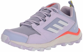 adidas Women's Terrex Agravic TR Trail Running Shoe, Violet Tone/White/Solar Red, 8.5 Best Shock Absorbing Running Shoes