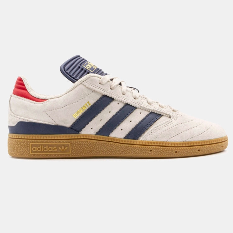 Adidas Mls Shoes Adidas Skateboarding Busenitz Skate Shoes - Clear Brown/Navy/Scarlet