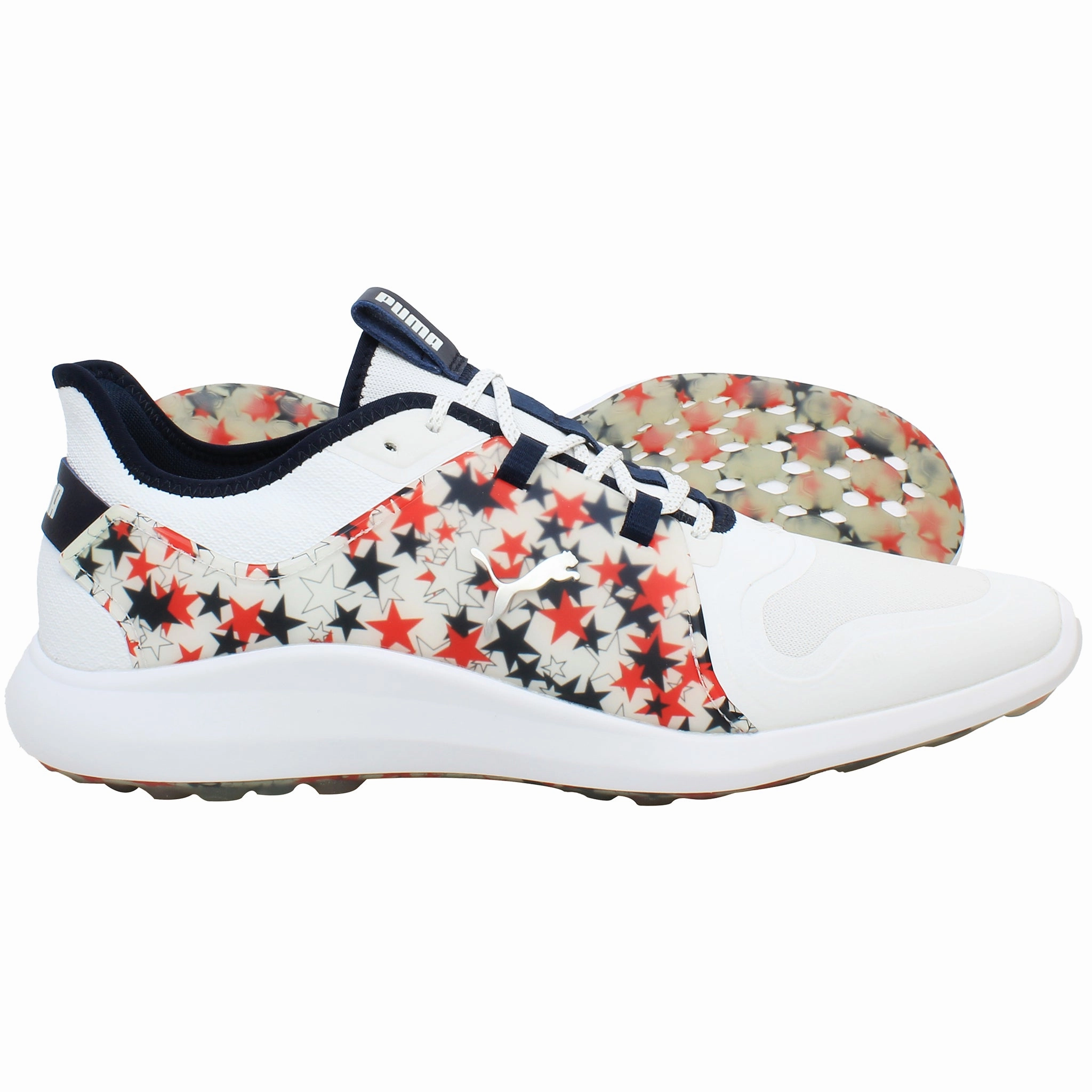 Puma Ignite Fasten8 Mens White Golf Shoes Asics Gel-excite 8 Running Shoes