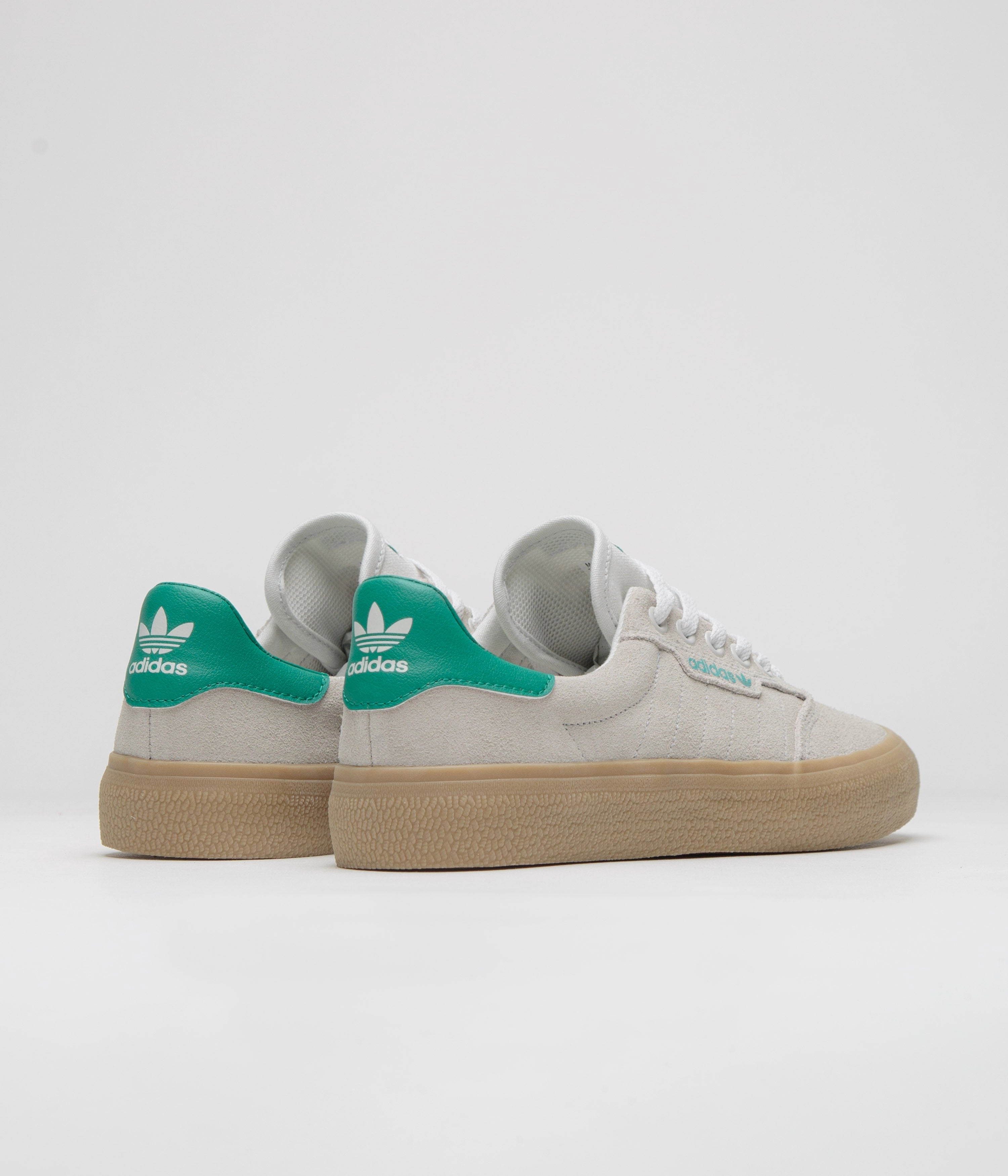 Adidas 3MC Shoes - Chalk White / Glory Green / Gum4 Adidas New Release Shoes
