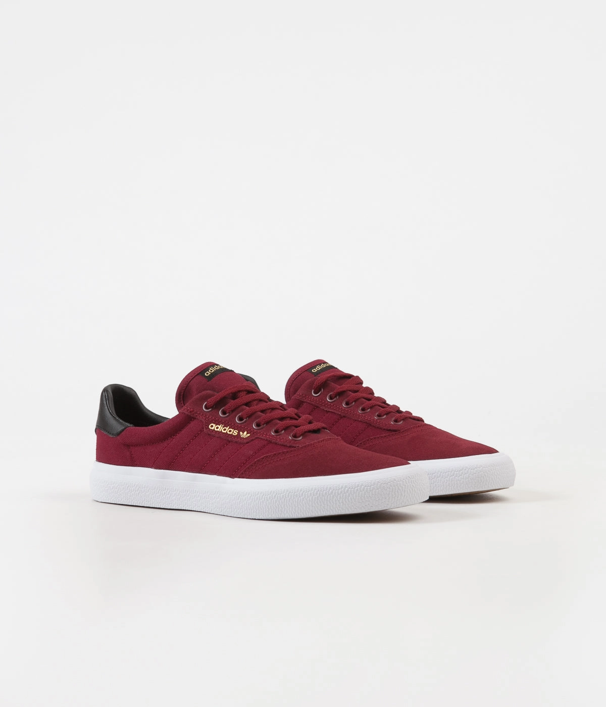 Adidas No Lace Shoes Adidas 3MC Shoes - Collegiate Burgundy / Core Black / Gold Metallic