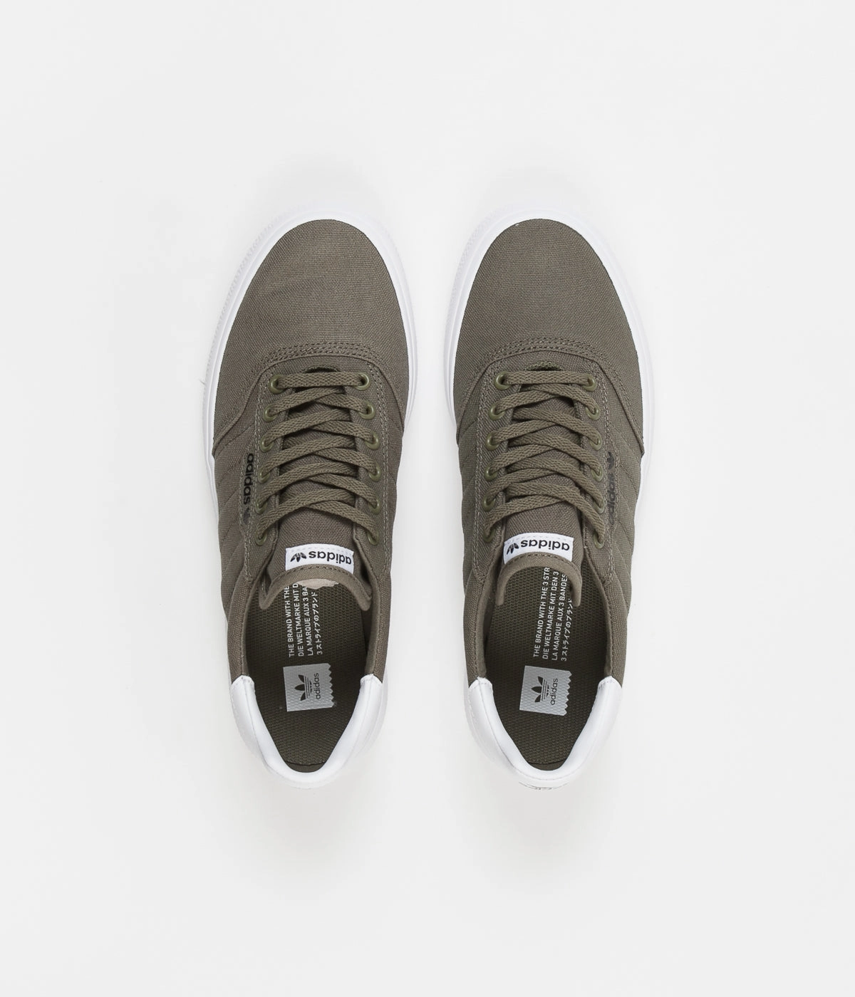 Adidas 3MC Shoes - Raw Khaki / Raw Khaki / White Adidas Samba Shoe Laces