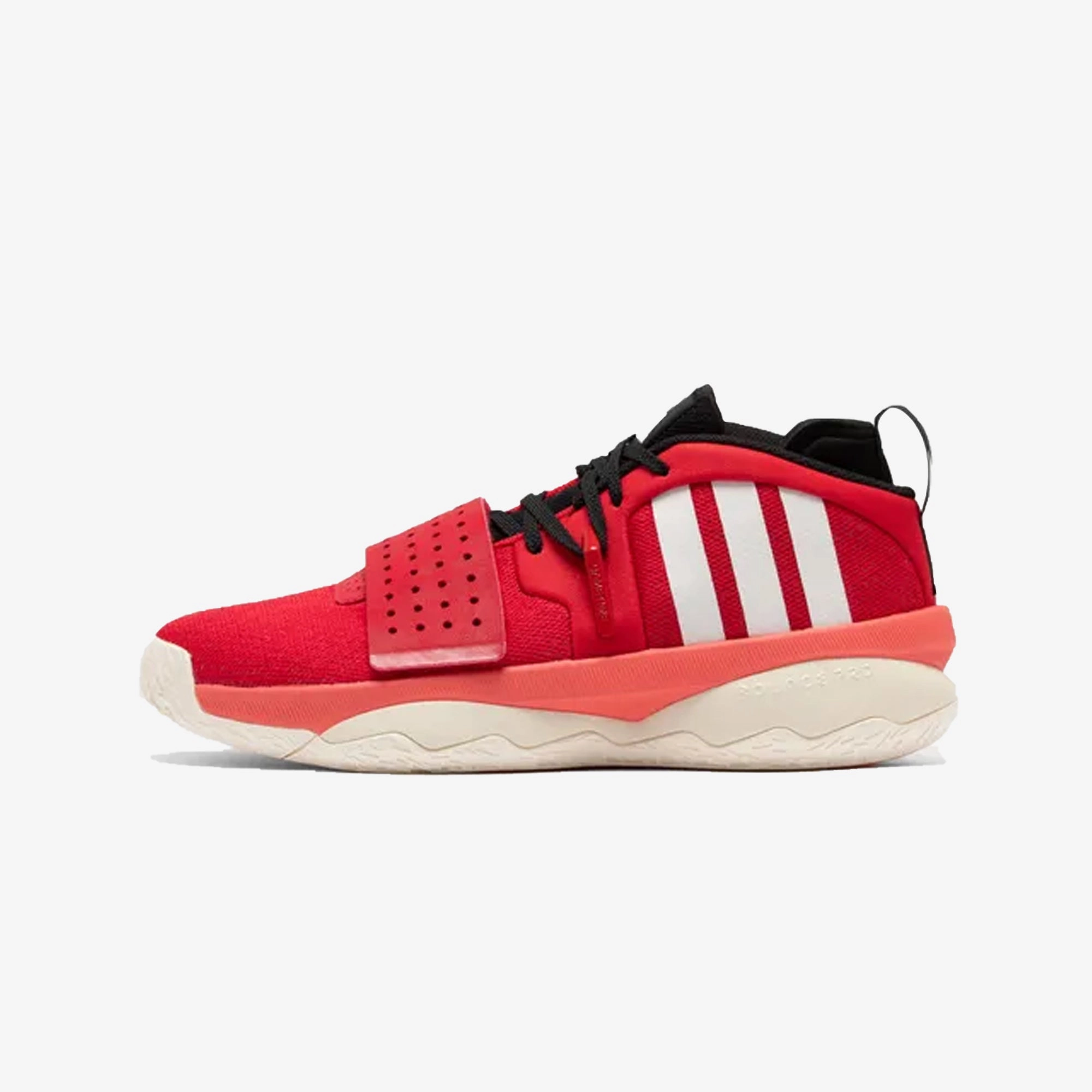 Adidas | DAME 8 EXTPLY  { BETTER SCARLET/CLOUD WHITE Adidas Cheetah Shoes