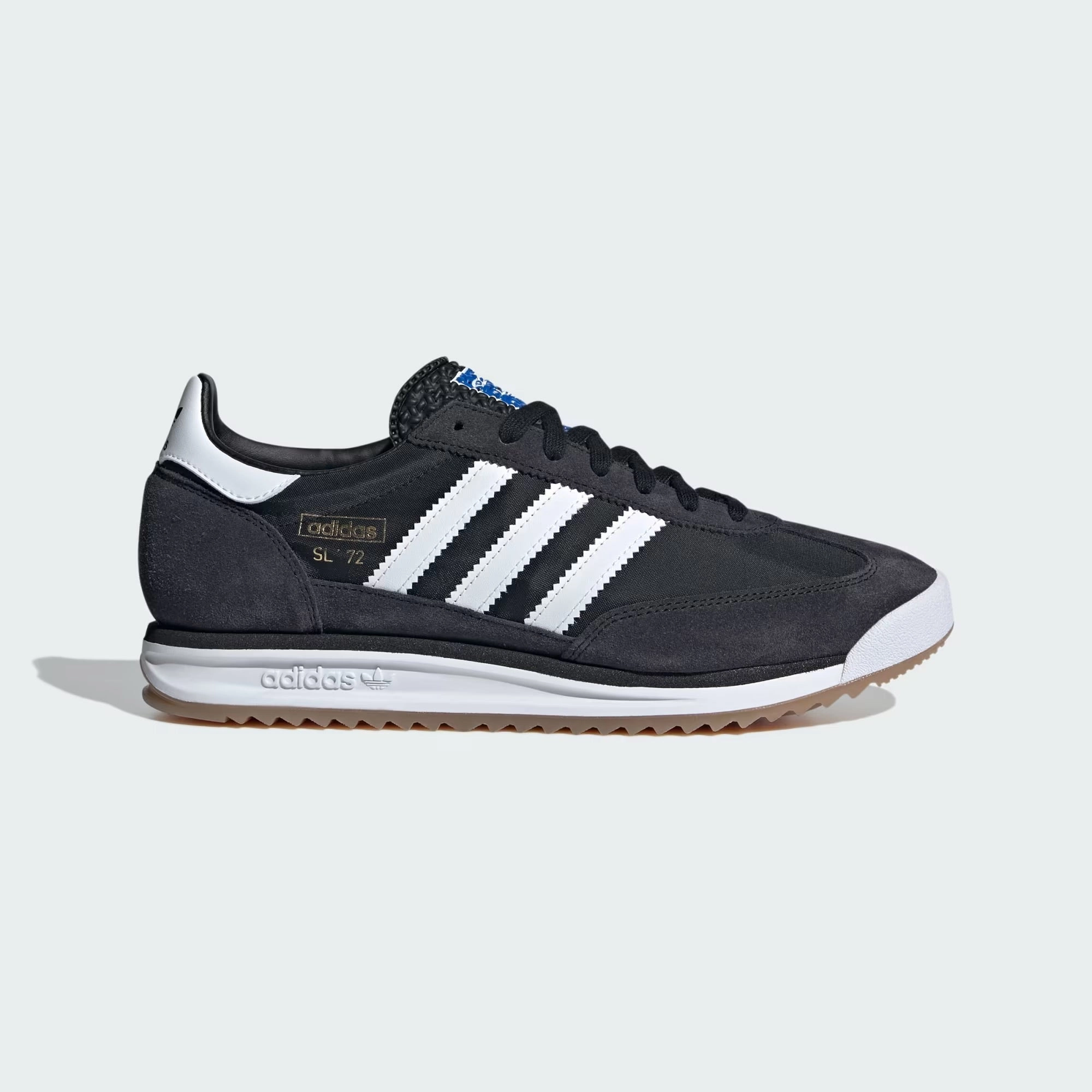 Adidas Ultrarun 5 Shoes Adidas - SL 72 RS ~ Core Black/Cloud White/Blue