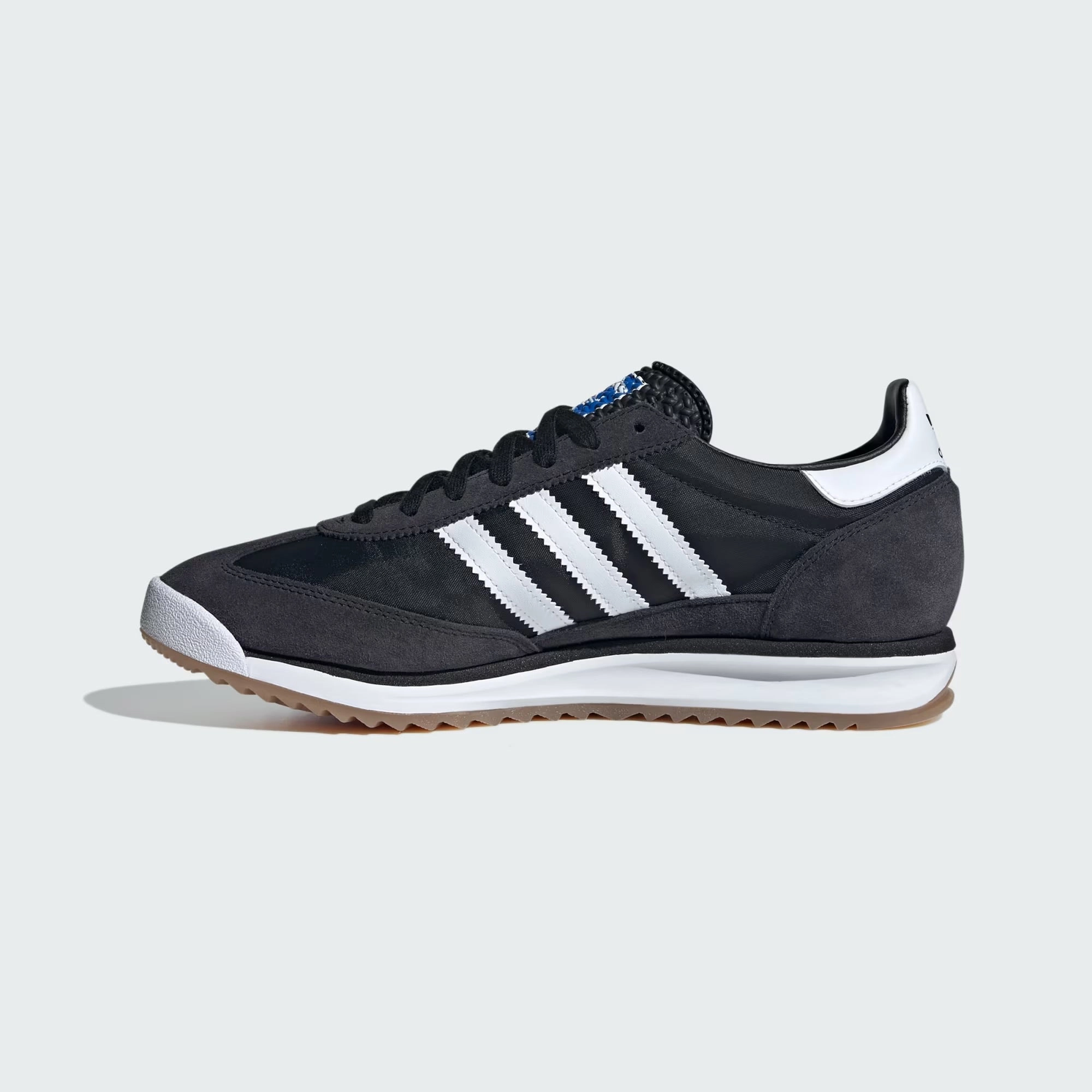 Adidas - SL 72 RS ~ Core Black/Cloud White/Blue Adidas Shoes Gold