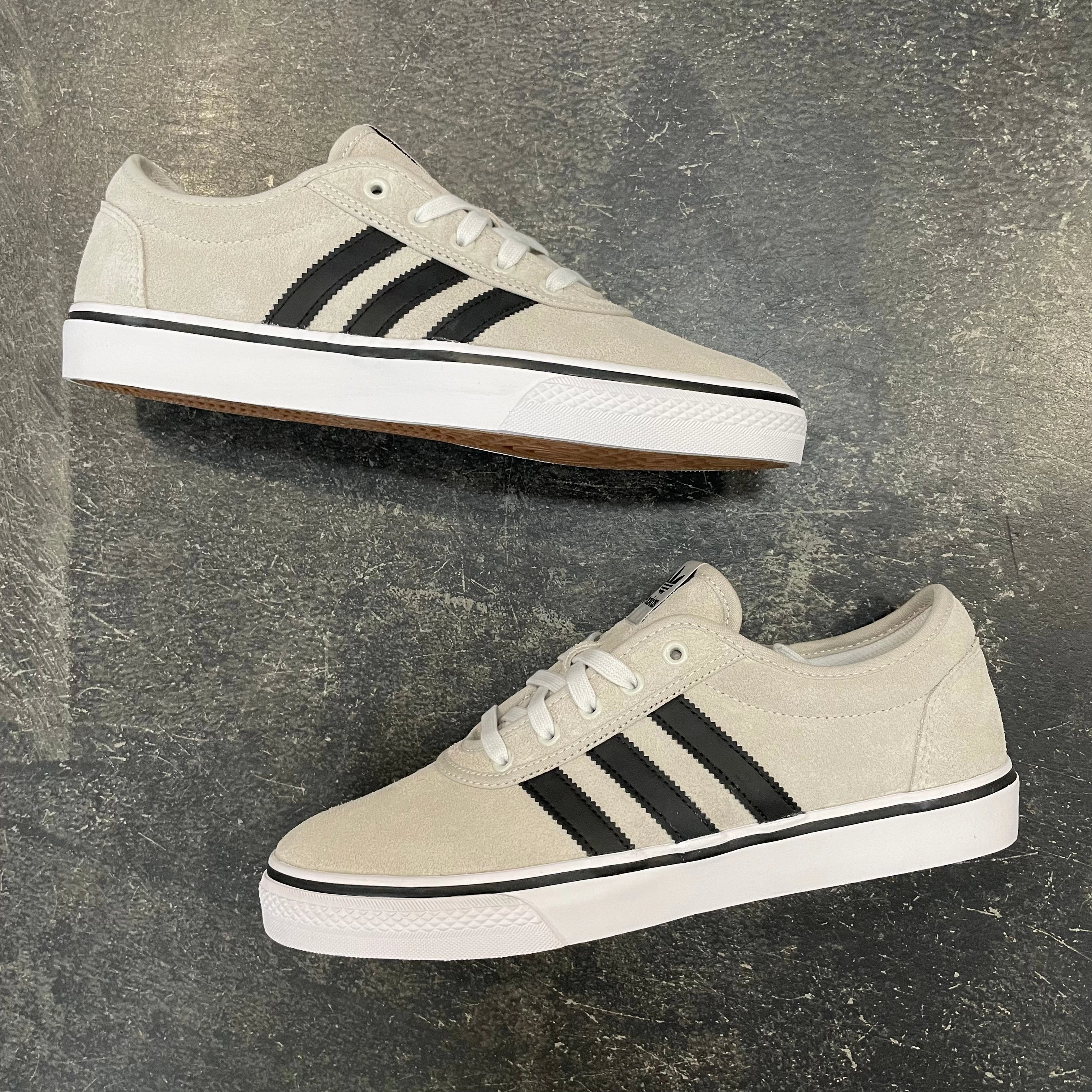 Adidas Adi Ease White/Black Adidas Low Profile Shoes