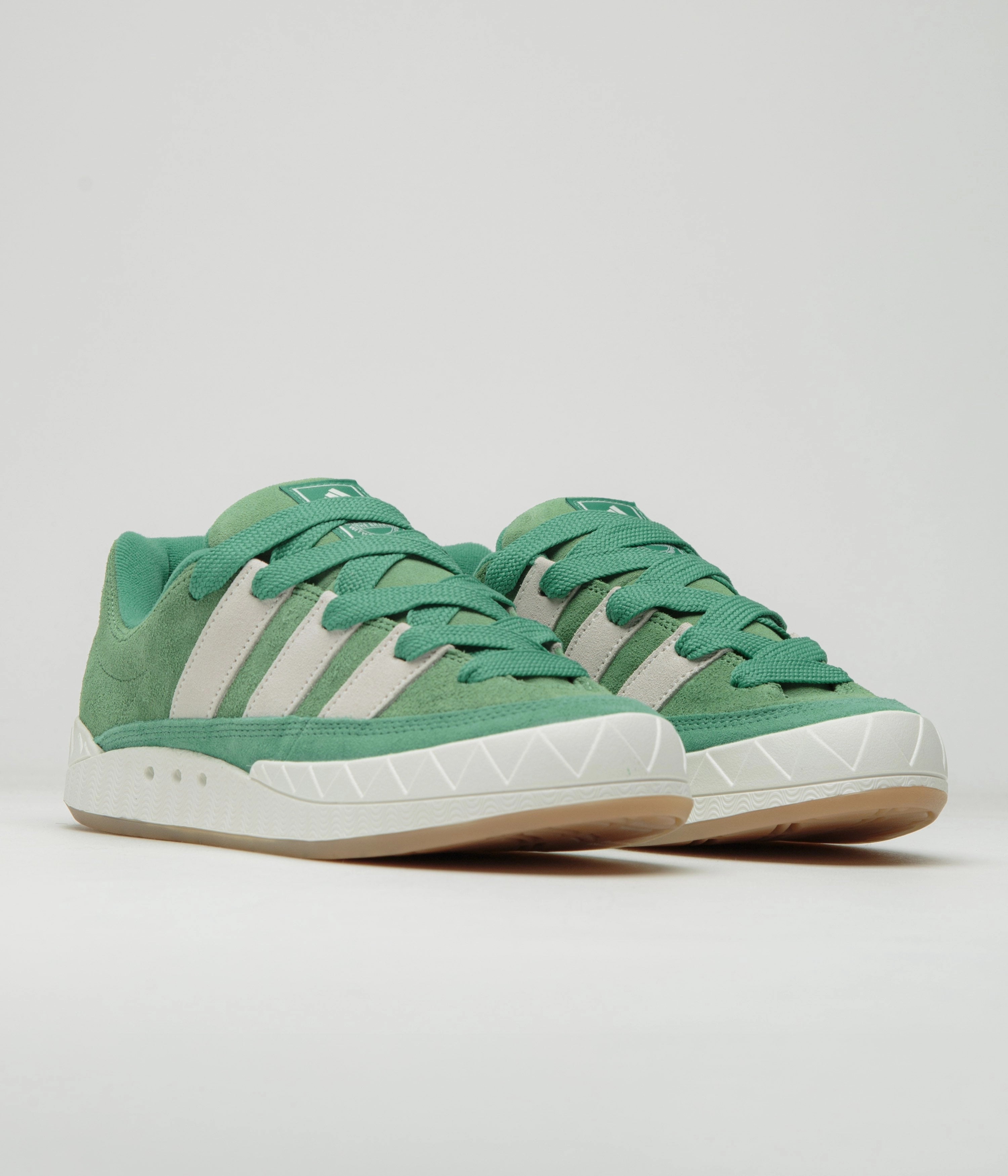 Adidas Adimatic Shoes - Preloved Green / Core White / Semi Court Green Adidas Tubular Runner Shoes