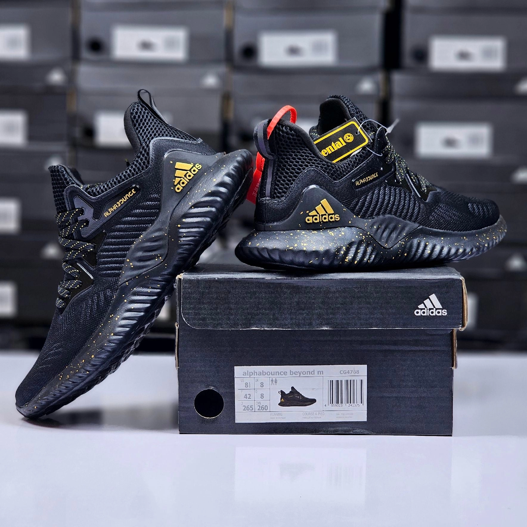 Adidas Runfalcon Running Shoe Sneaker Adidas Alphabounce Beyond M Gold Edition