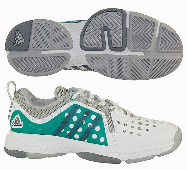 Adidas Barricade Classic Bounce (White / Green) Adidas Ae 1 Shoes