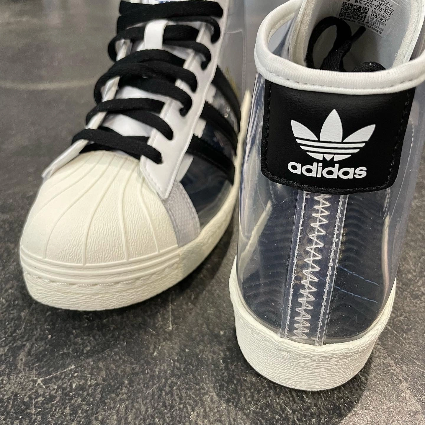 Adidas Blondey Pro Model Superstar White/Black/White Adidas Stan Smith Lux Shoes