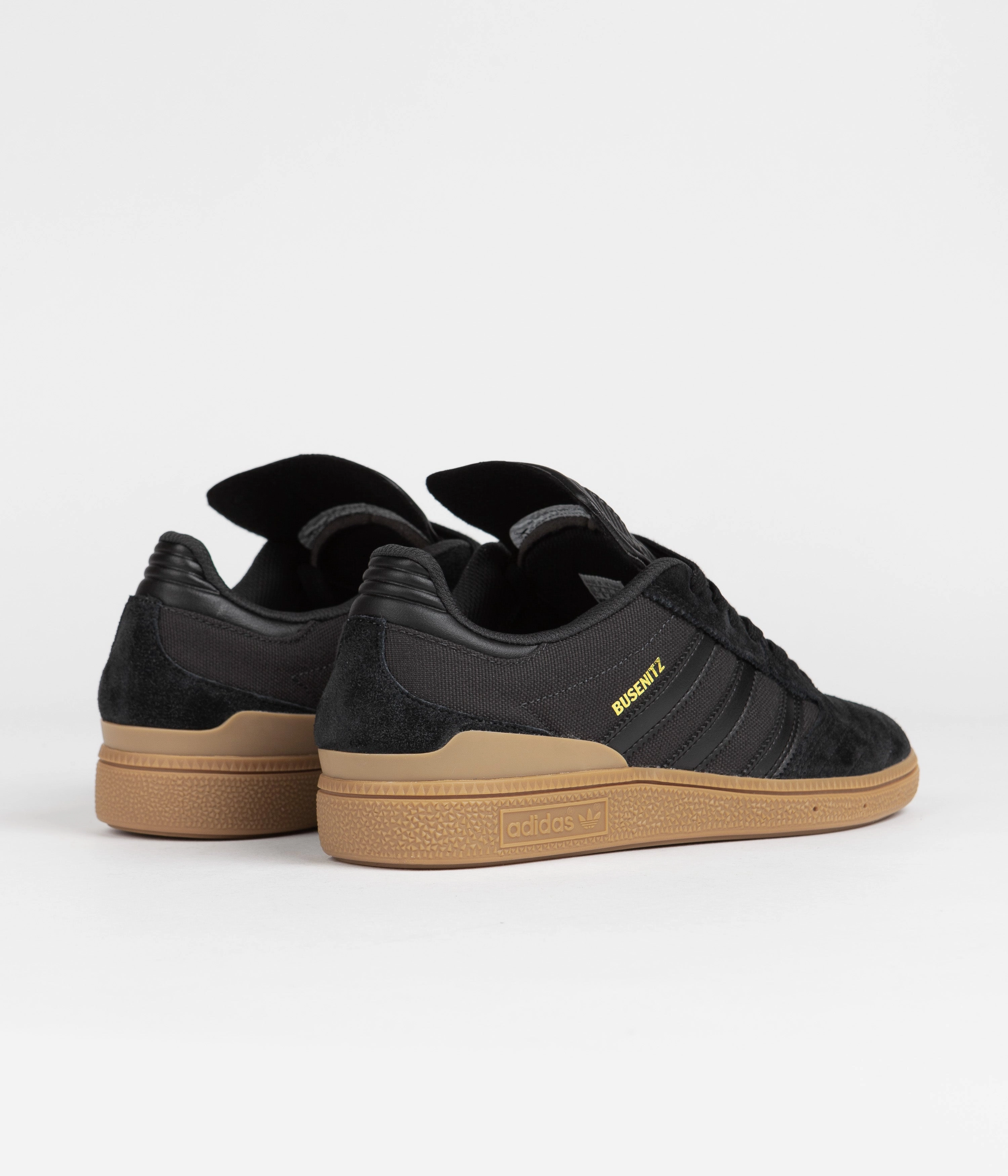 Adidas Busenitz Shoes - Core Black / Carbon / Gold Metallic Shoes With Adidas Boost