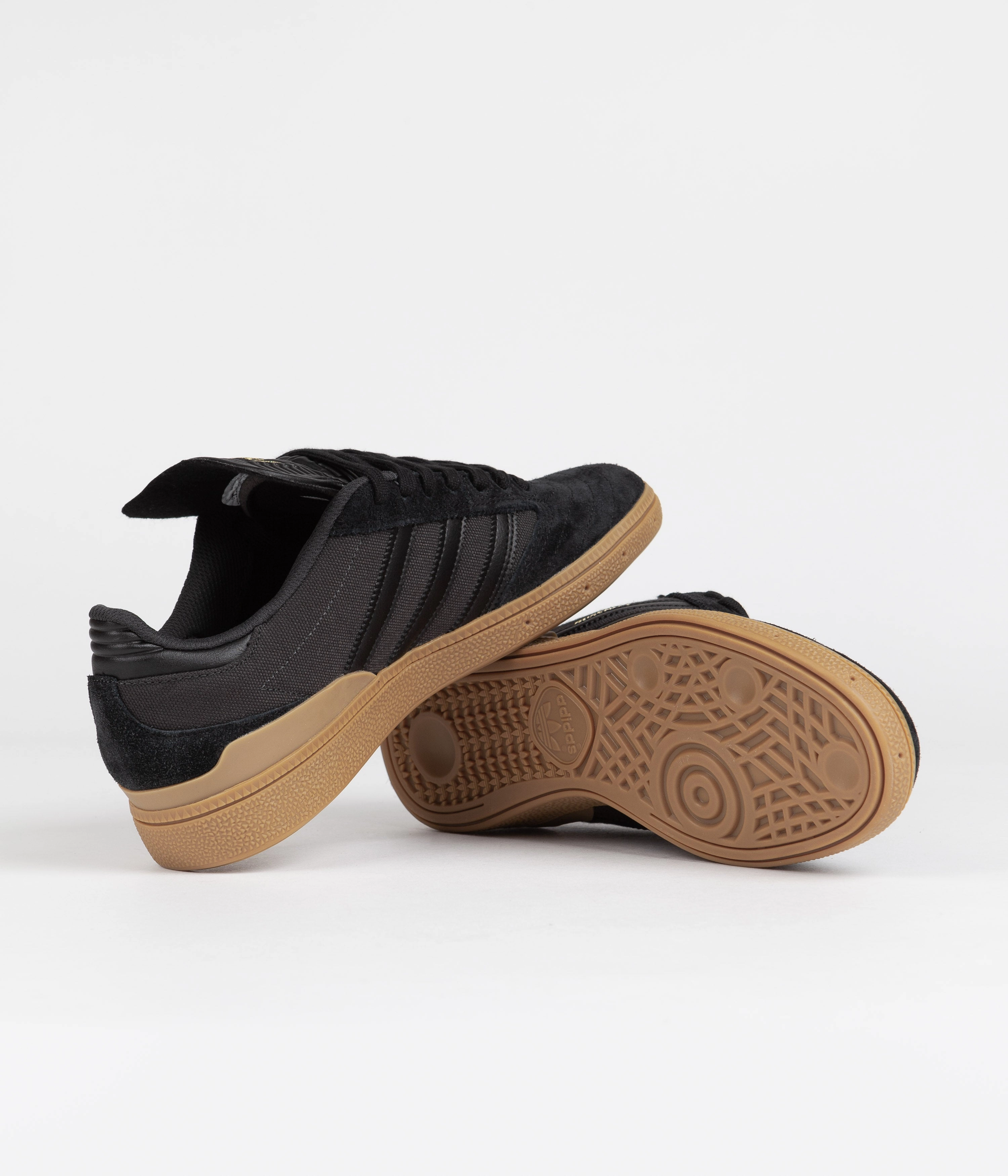 Gazelle Indoor Shoes Adidas Adidas Busenitz Shoes - Core Black / Carbon / Gold Metallic
