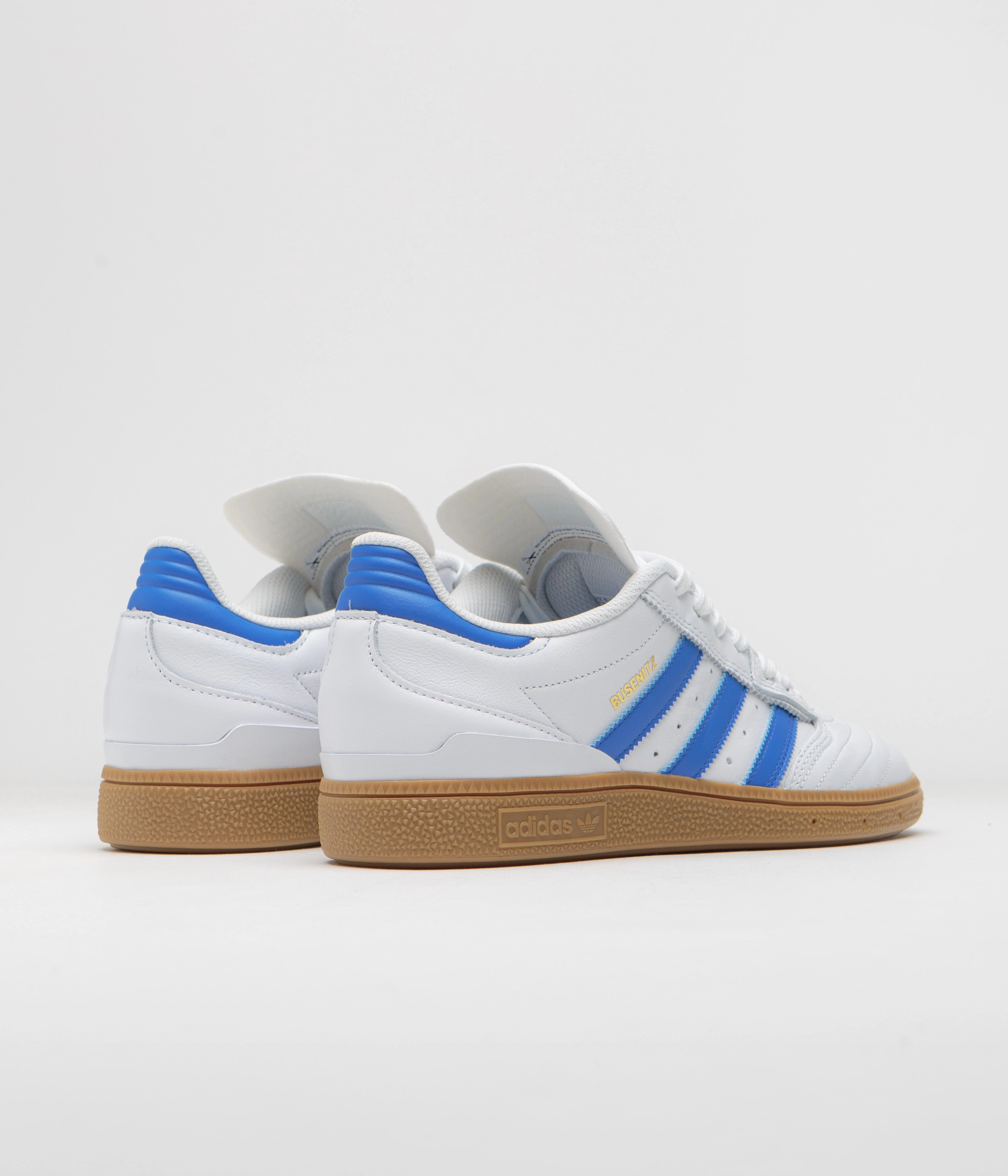 Adidas Evolution Shoes Adidas Busenitz Shoes - FTWR White / Bluebird / Gold Metallic