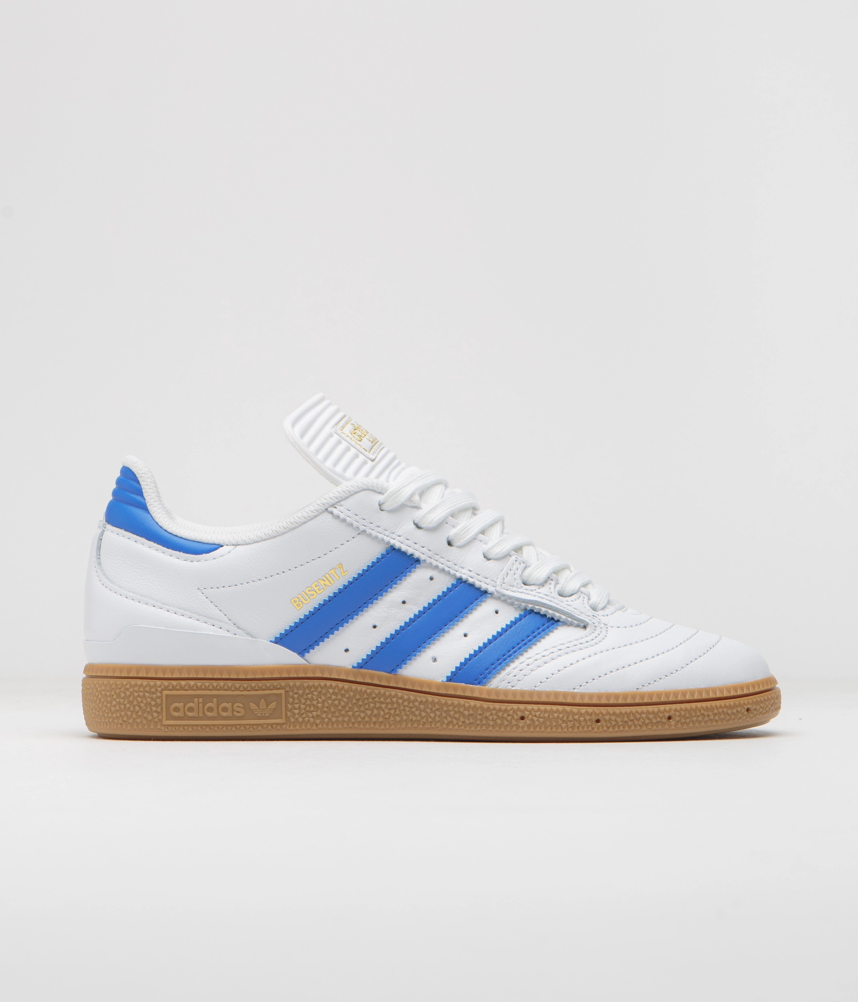 Adidas F50 Football Shoes Adidas Busenitz Shoes - FTWR White / Bluebird / Gold Metallic