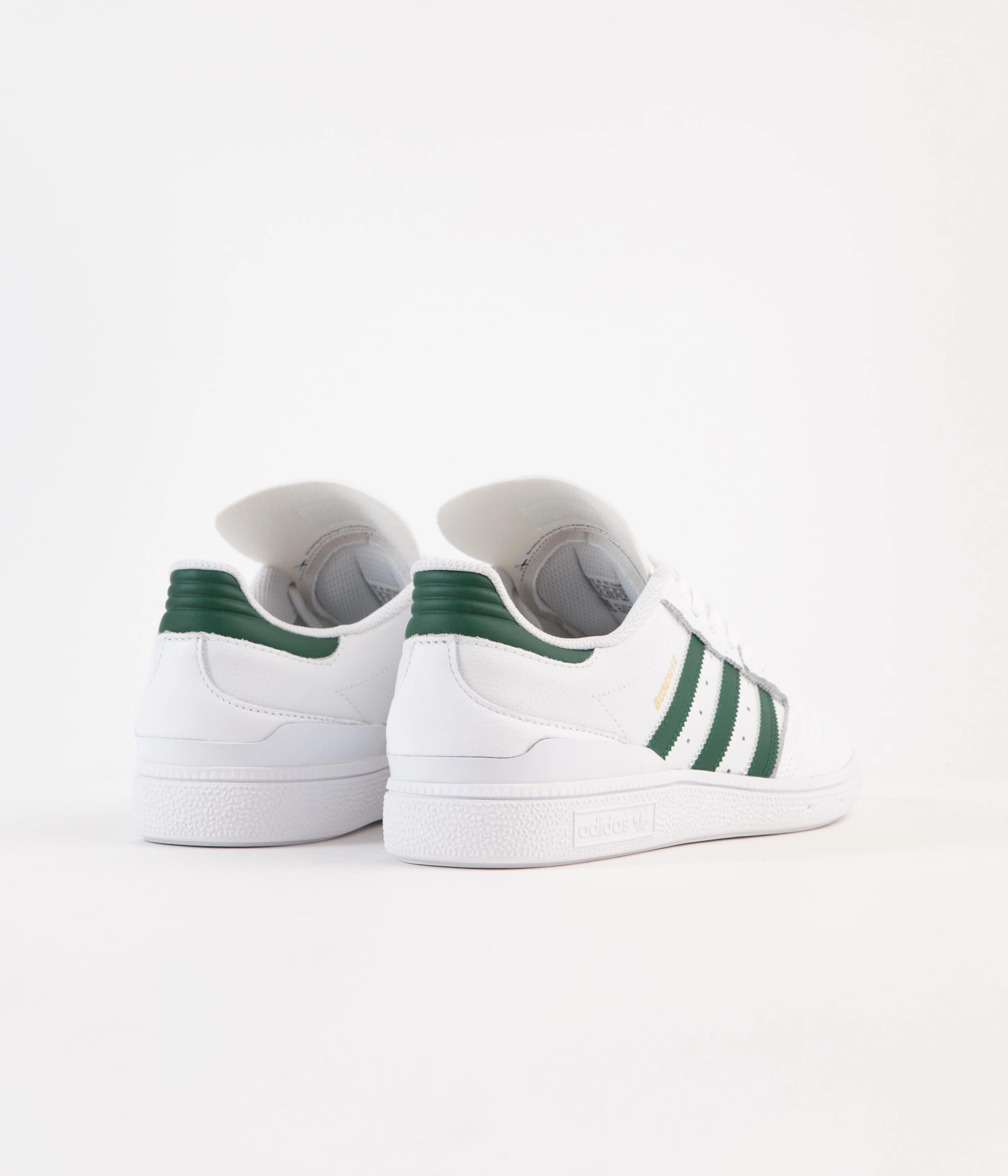 Adidas Nastase Tennis Shoes Adidas Busenitz Shoes - FTWR White / Collegiate Green / FTWR White