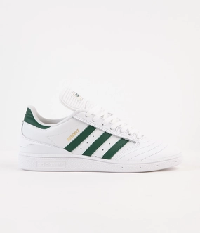 Adidas Busenitz Shoes - FTWR White / Collegiate Green / FTWR White Adidas Shoes For Jogging