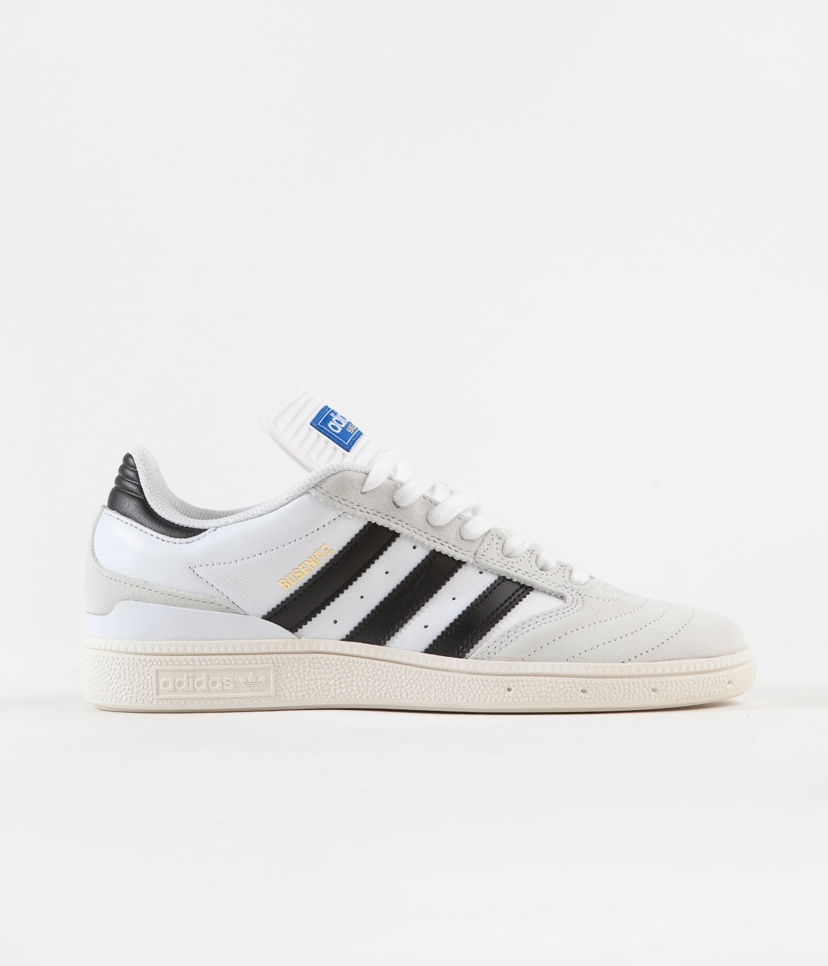 Adidas Busenitz Shoes - White / Core Black / Crystal White Adidas Biking Shoes