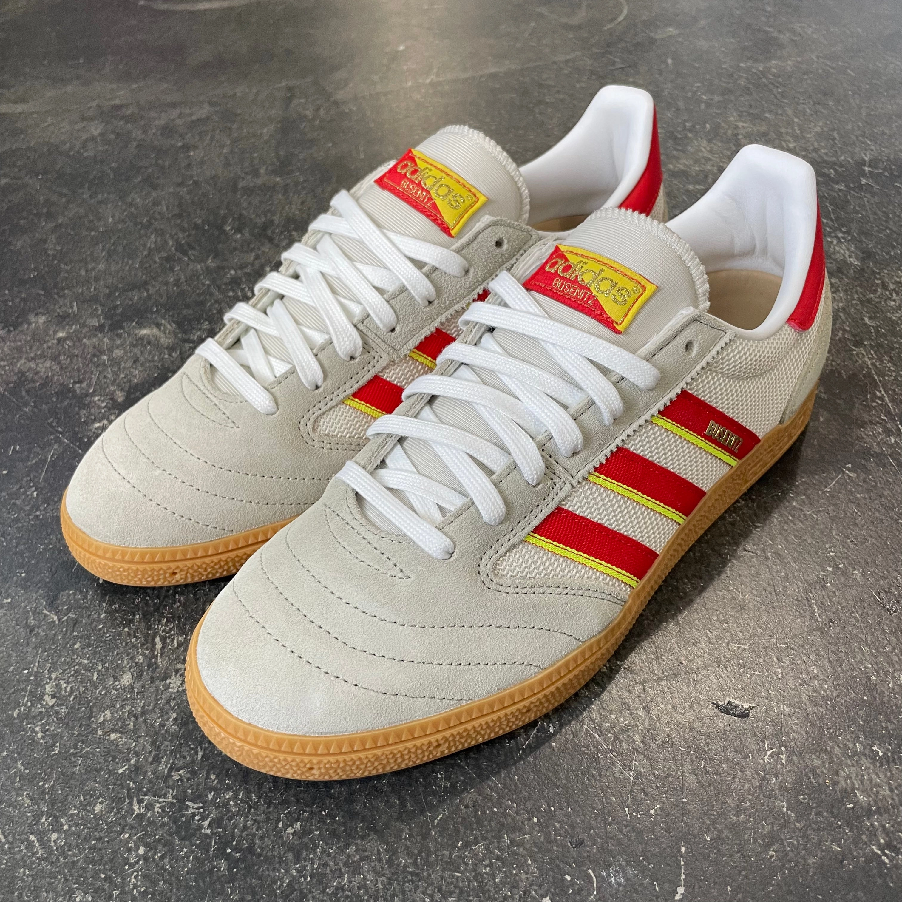 Nba Adidas Shoes Adidas Busenitz Vintage Feather Grey/Red SALE