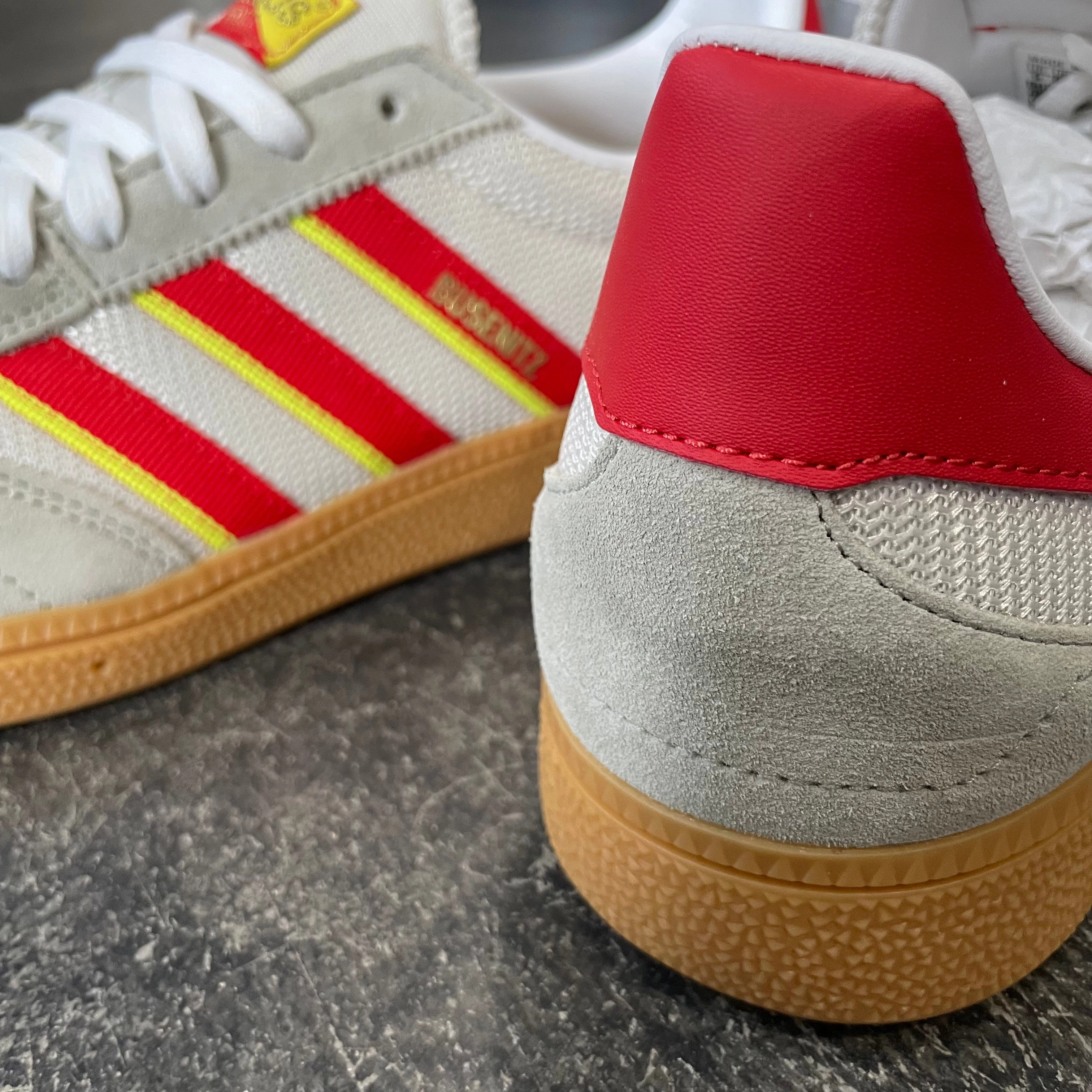 Adidas Busenitz Vintage Feather Grey/Red SALE Adidas Flex Shoes