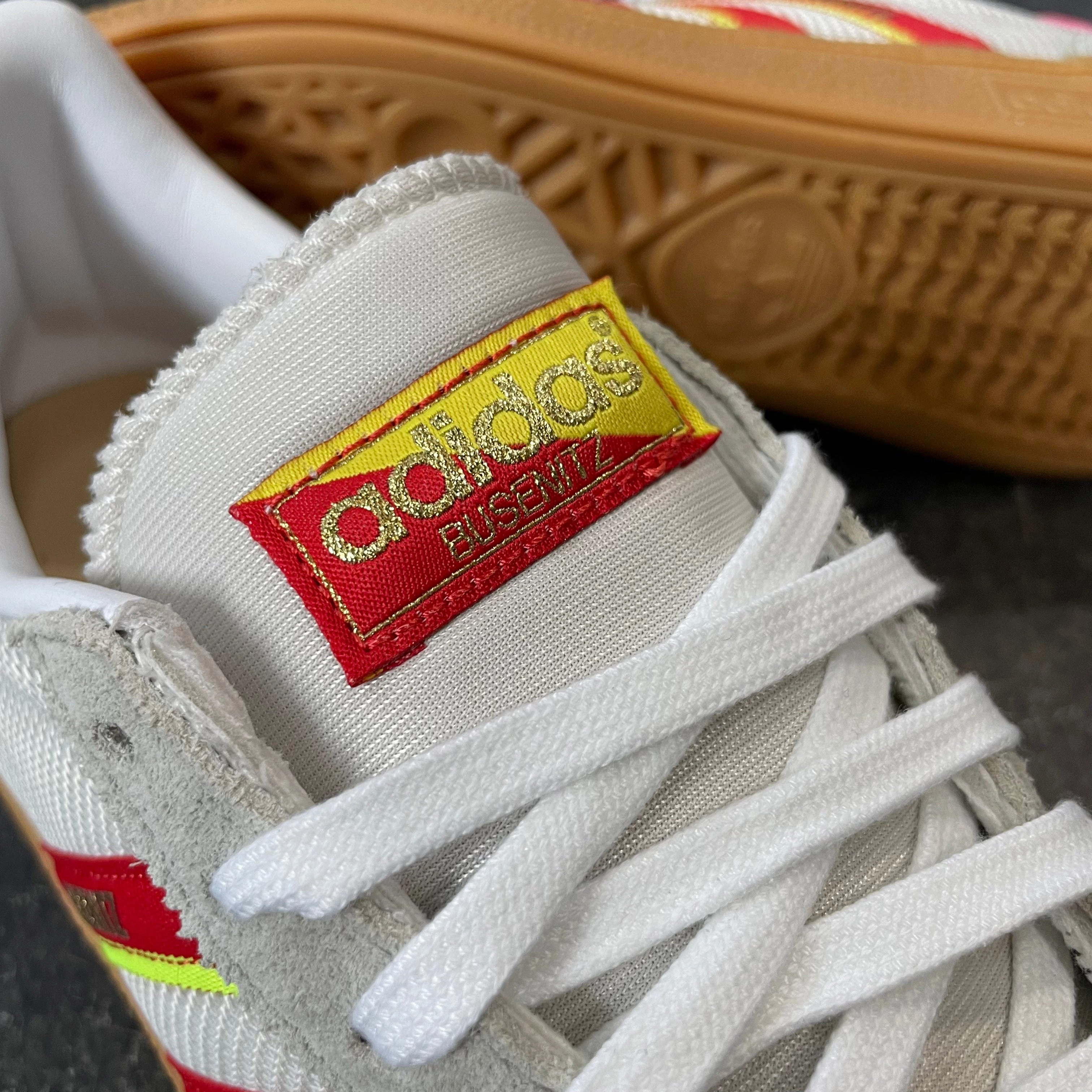 Adidas Tennis Shoes Nmd Adidas Busenitz Vintage Feather Grey/Red SALE