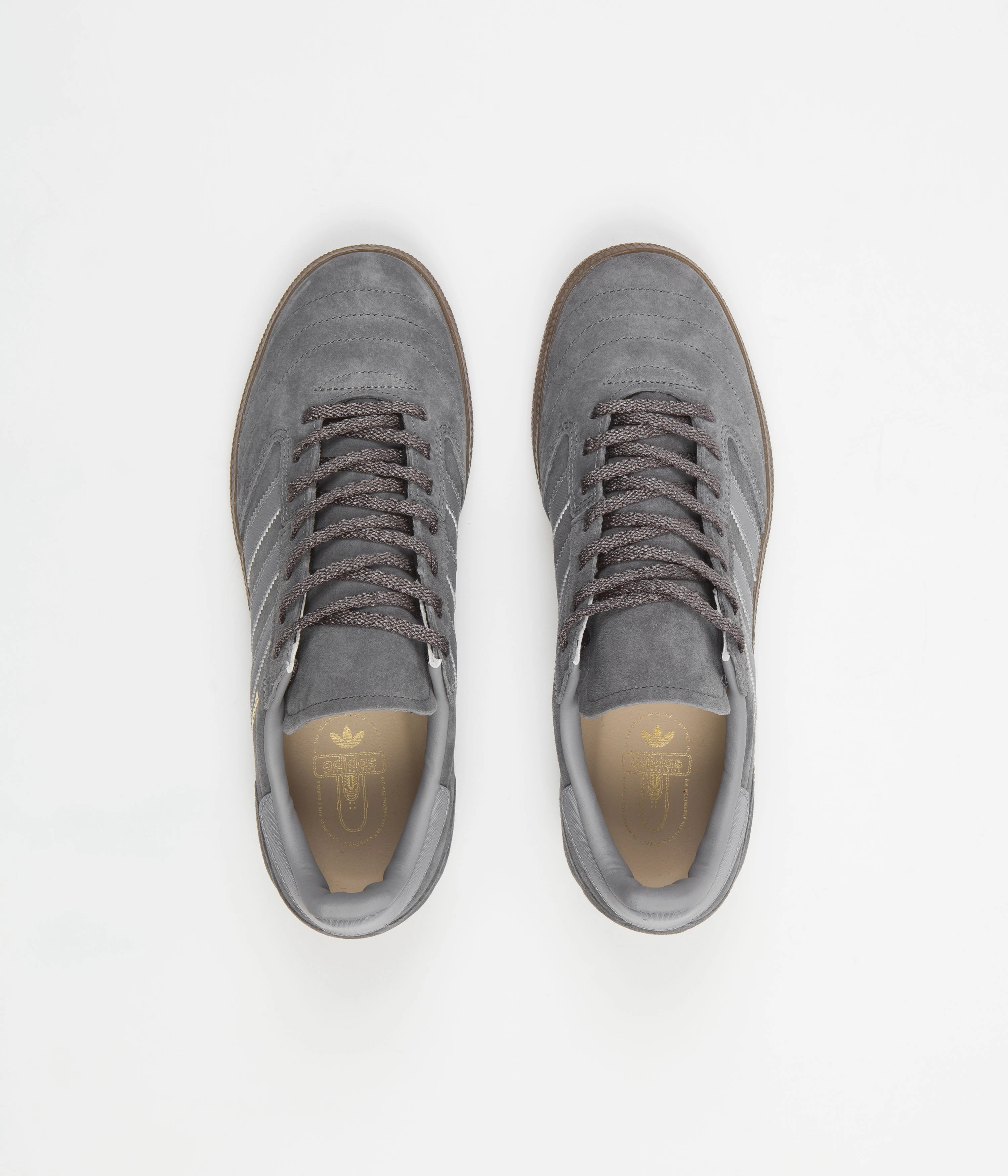 Adidas Busenitz Vintage Shoes - Grey Five / Grey Three / Gum5 Adidas Classic Samba Shoes