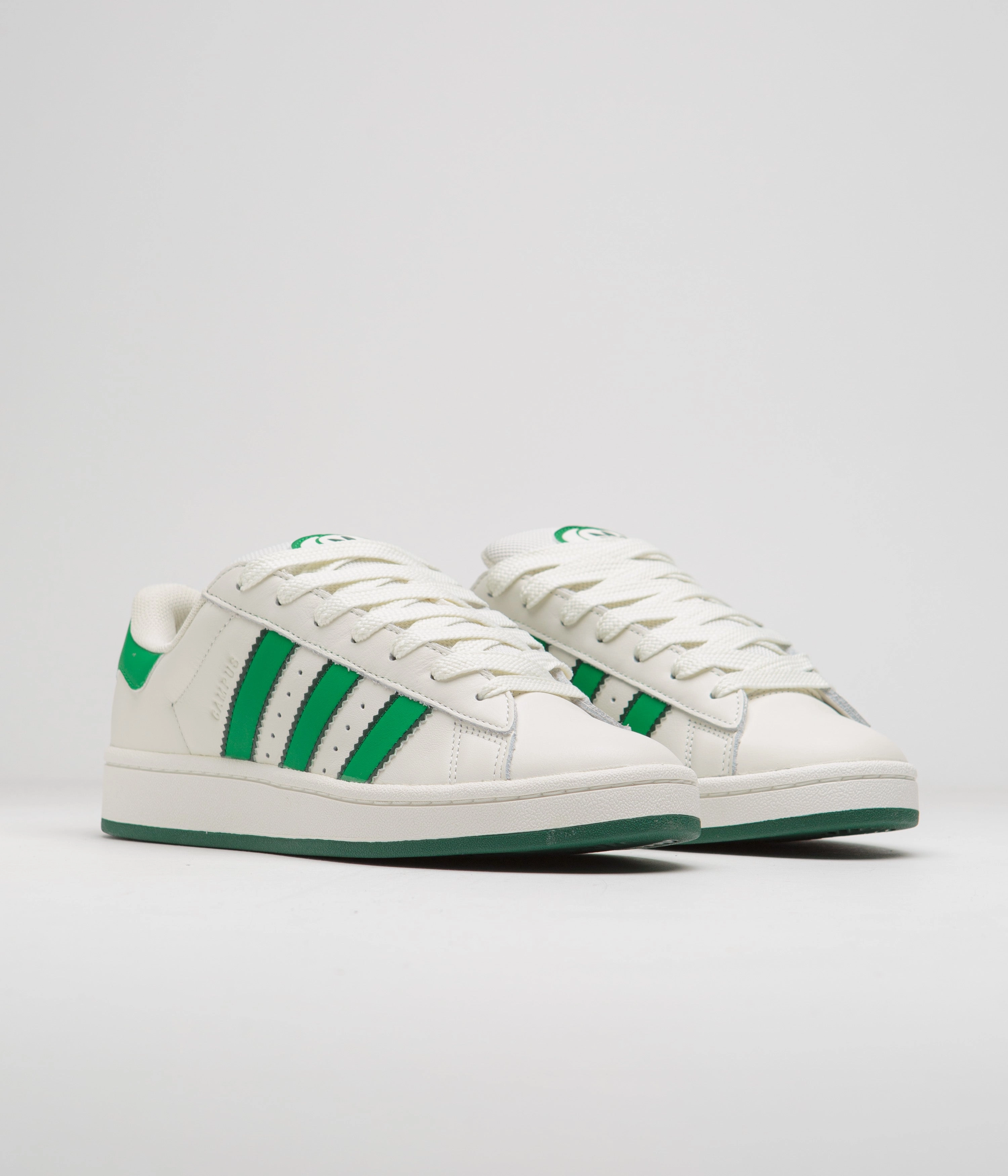 Academy Shoes Adidas Adidas Campus 00s Shoes - Core White / Green / Off White