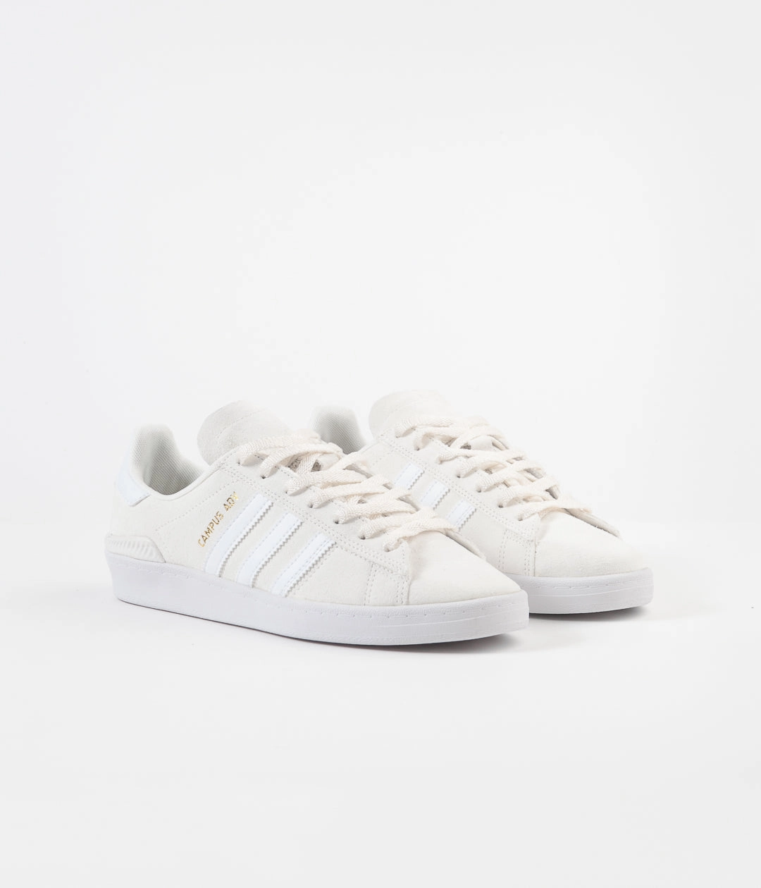 New Adidas Running Shoes 2025 Adidas Campus Adv Shoes - Supplier Colour / White / Gold Metallic