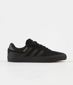 Adidas Busenitz Vulc II Shoes - Core Black / Core Black / Gum4 Adidas Sneaker Shoes