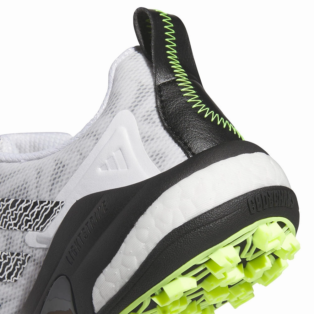 adidas CODECHAOS '25 Spikeless Waterproof Shoes - Ftwr White/Core Black/Lucid Lemon Adidas Youth Basketball Shoes
