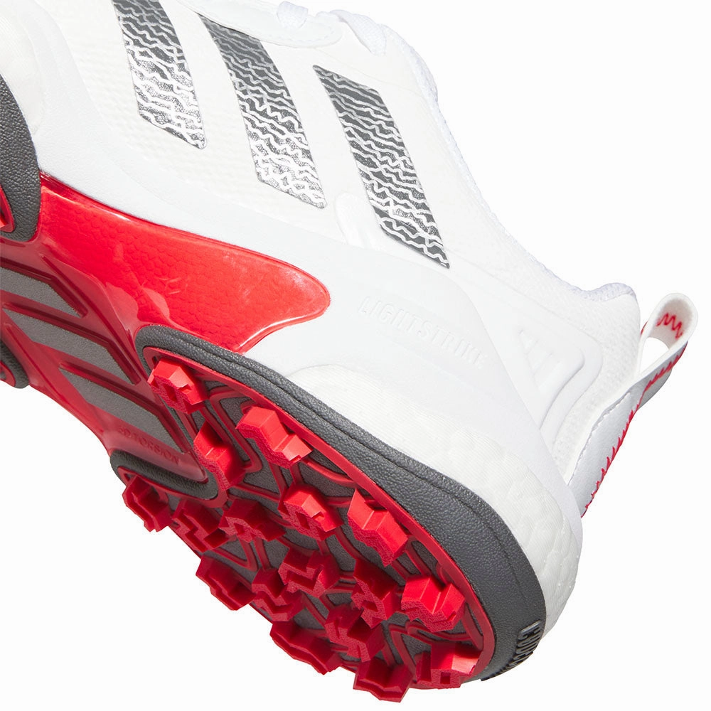 Adidas Shoes Velcro adidas CODECHAOS '25 Spikeless Waterproof Shoes - White/Grey Five/Lucid Red