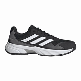adidas CourtJam Control 3 Men's Tennis Shoe (Black/White) Adidas Latest Shoes