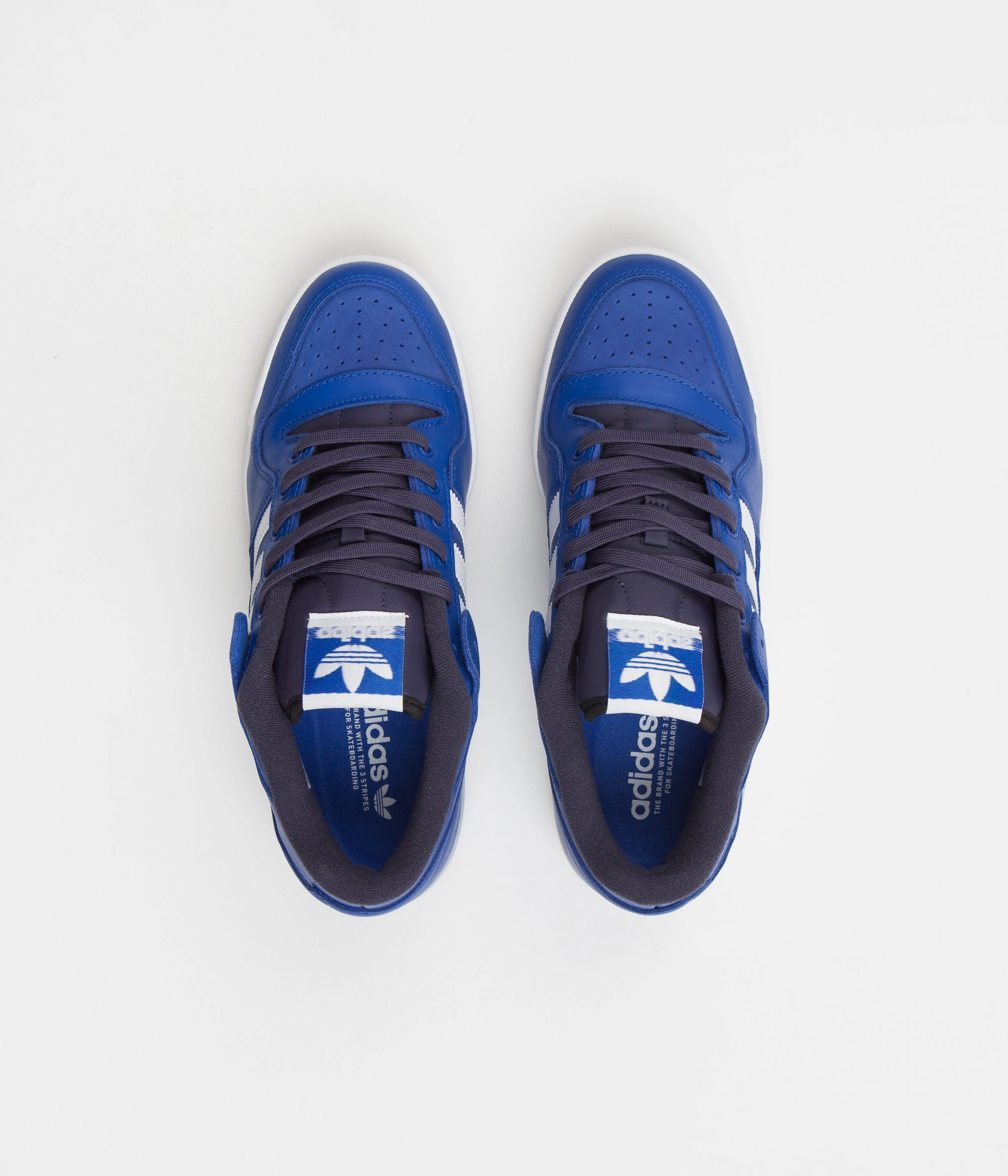 Adidas Hoops Mid Shoes Adidas Forum 84 Low ADV Shoes - Bluebird / FTWR White / Shadow Navy