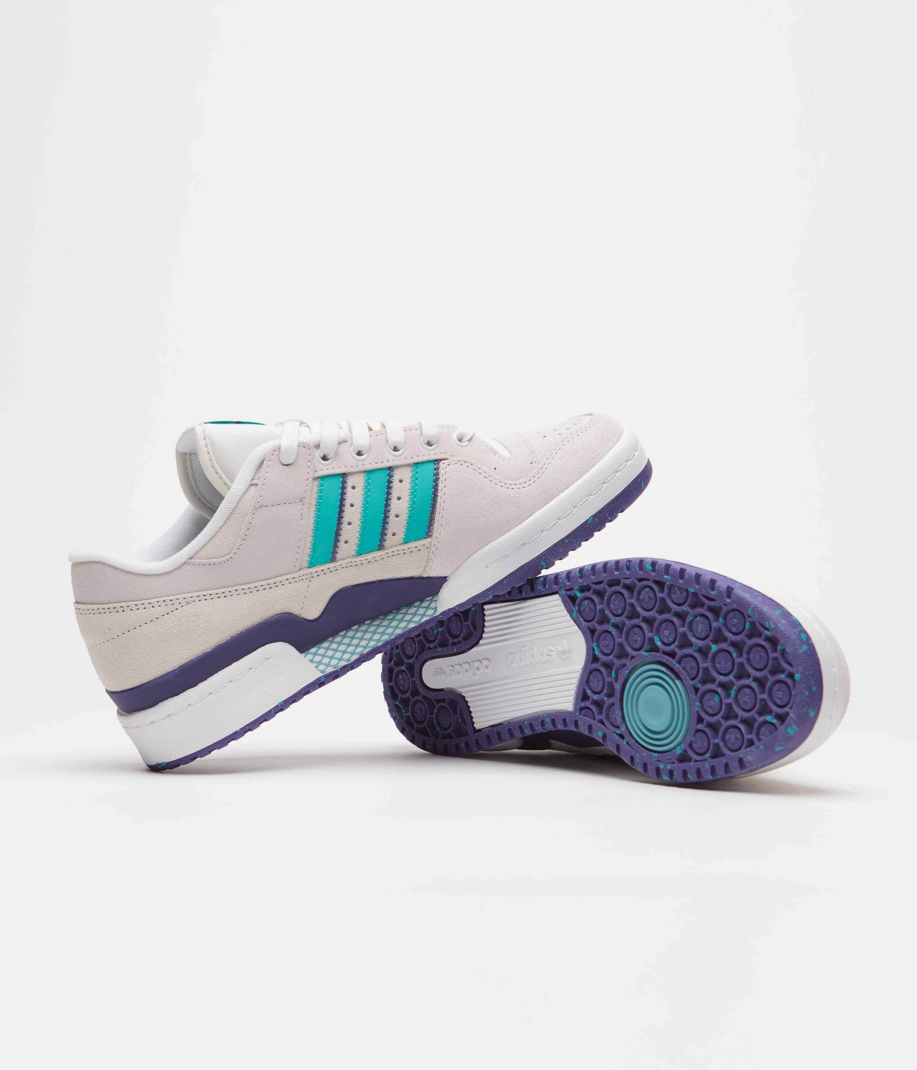 Shoes Size Chart Adidas Adidas Forum 84 Low ADV Shoes - Crystal White / Preloved Blue / FTWR White