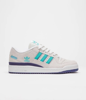 Adidas Court Tns Premiere Shoes Adidas Forum 84 Low ADV Shoes - Crystal White / Preloved Blue / FTWR White