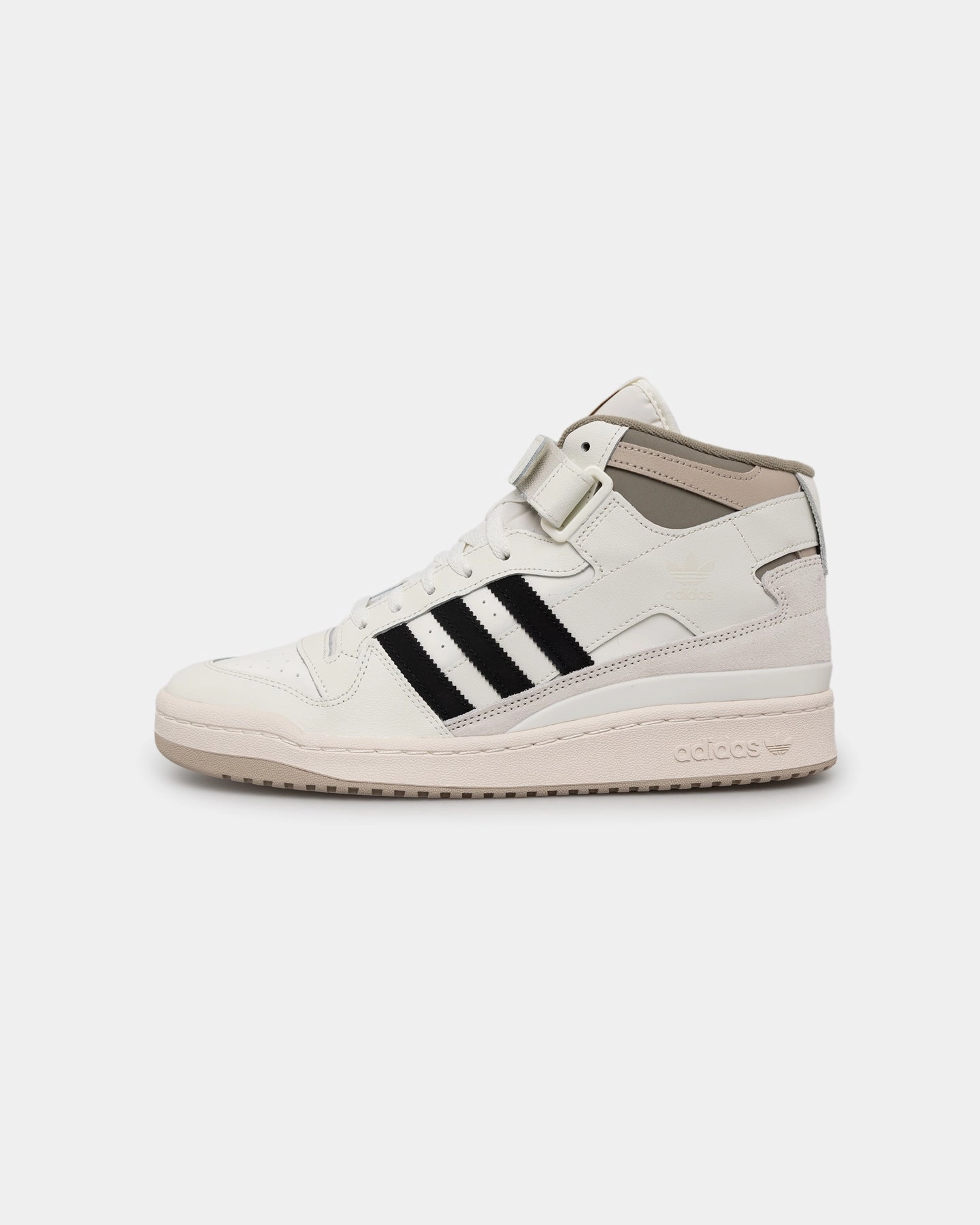 Adidas And Supreme Shoes Adidas Forum Mid Off White/Core Black/Wonder Beige