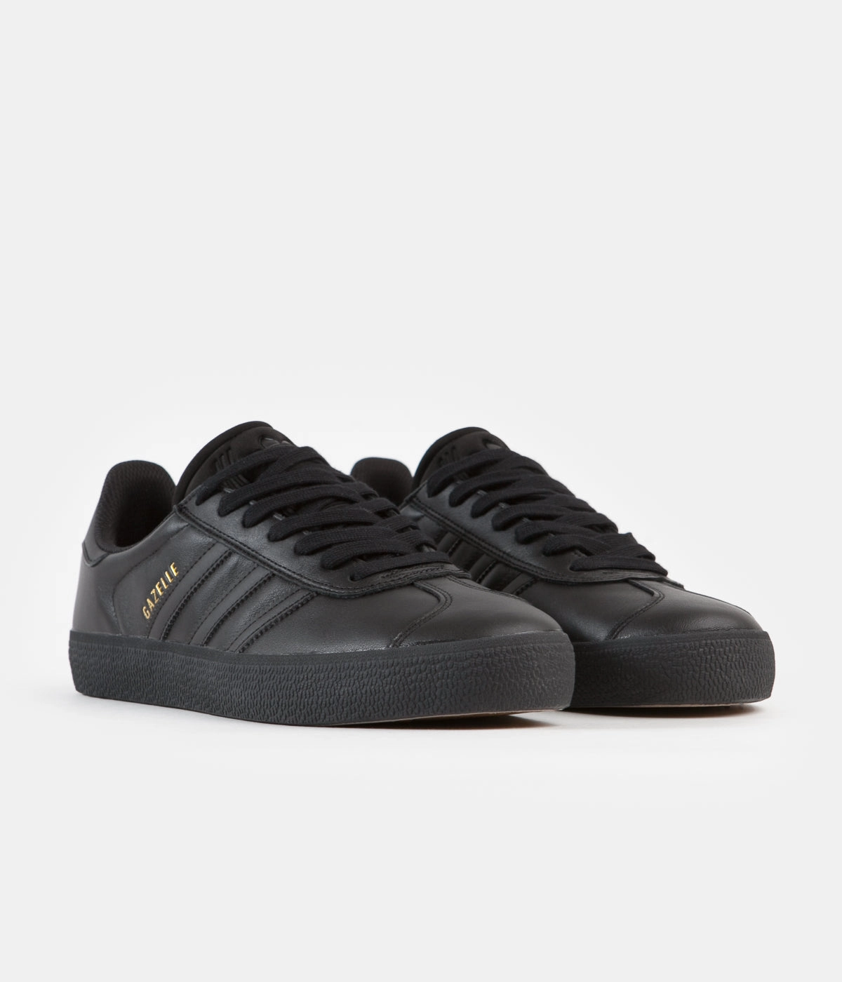 Adidas Gazelle ADV Shoes - Core Black / Core Black / Gold Metallic Adidas Japan Shoes Outfit