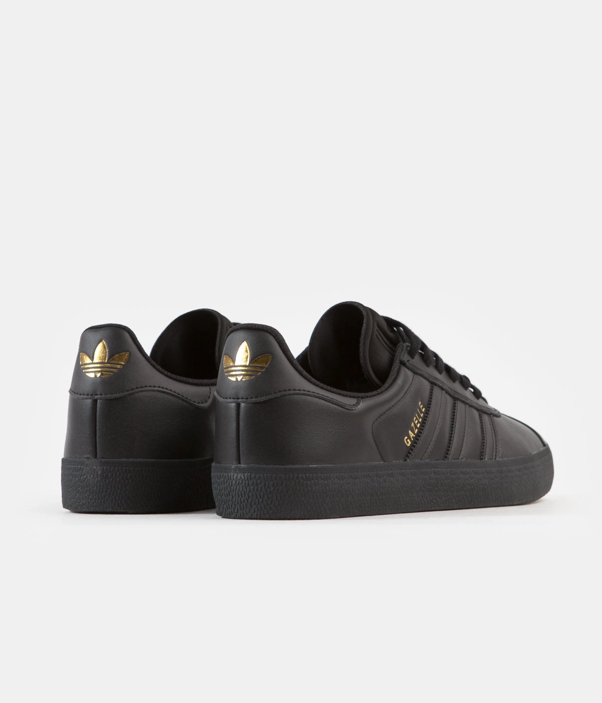 Adidas Originals Campus 00s Shoes Adidas Gazelle ADV Shoes - Core Black / Core Black / Gold Metallic