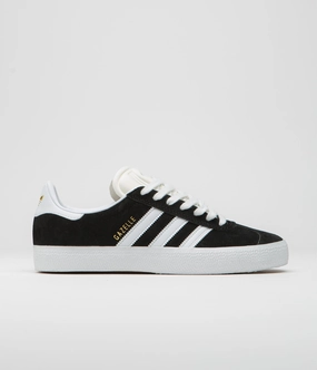 End Plastic Waste Adidas Shoes Adidas Gazelle Adv Shoes - Core Black / White / Gold Metallic