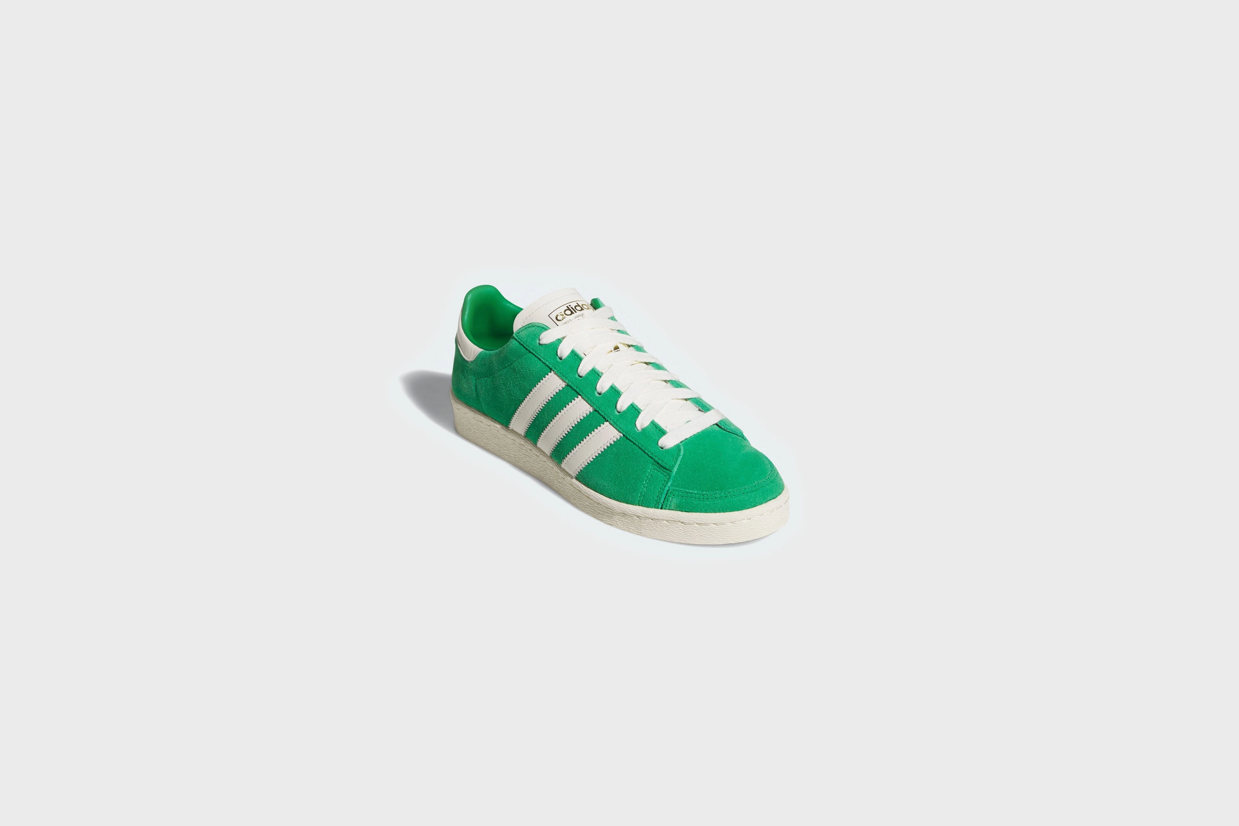 Adidas Jabbar Lo (Green/Cream White/Gold Metallic) Tennis Shoes Adidas